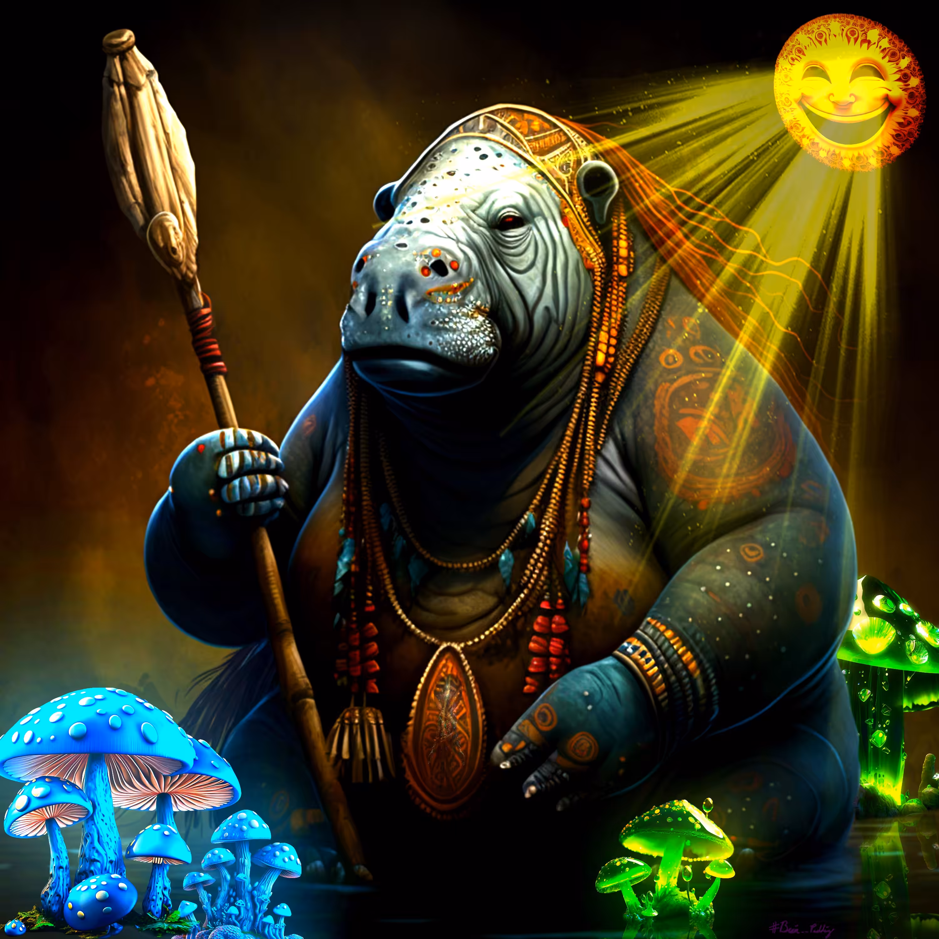 The story of Geraldo the Manatee Shaman