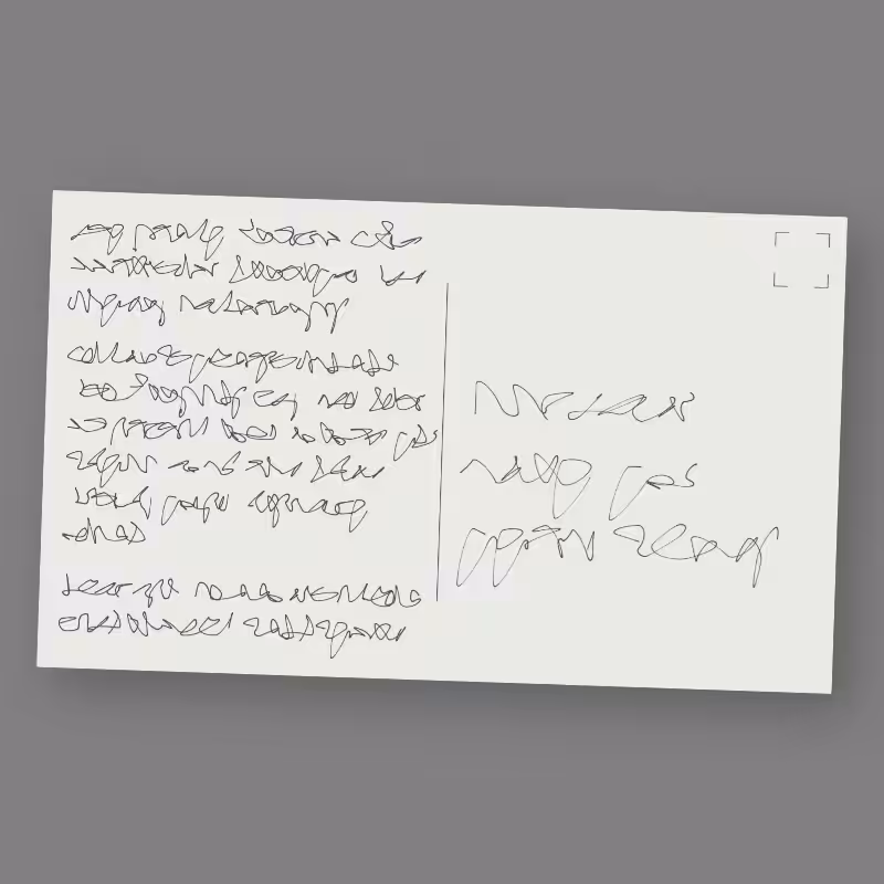 Unmailed Postcards #21