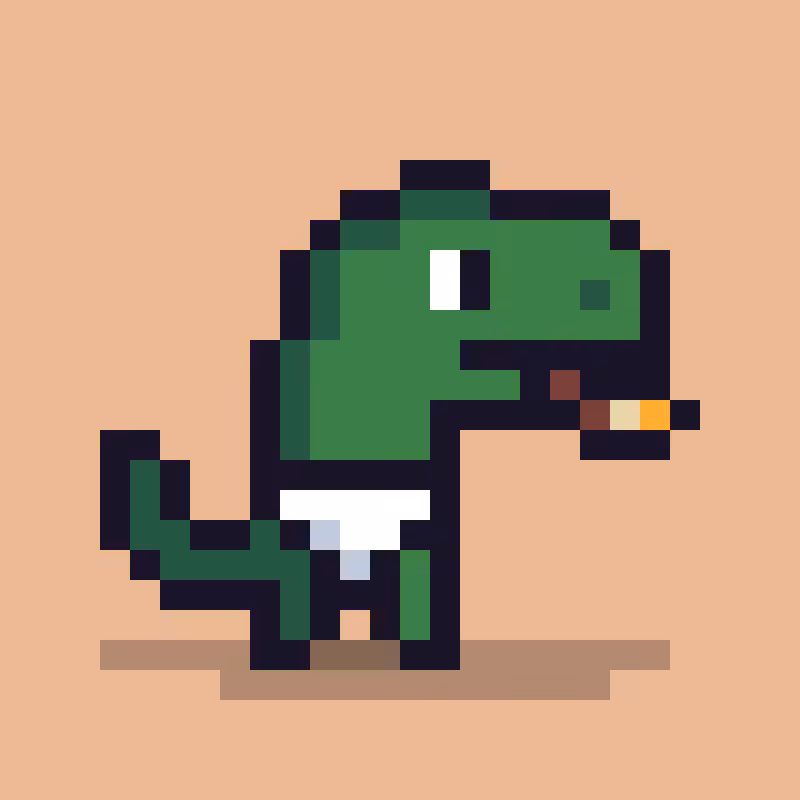 Pixel Dinos #44