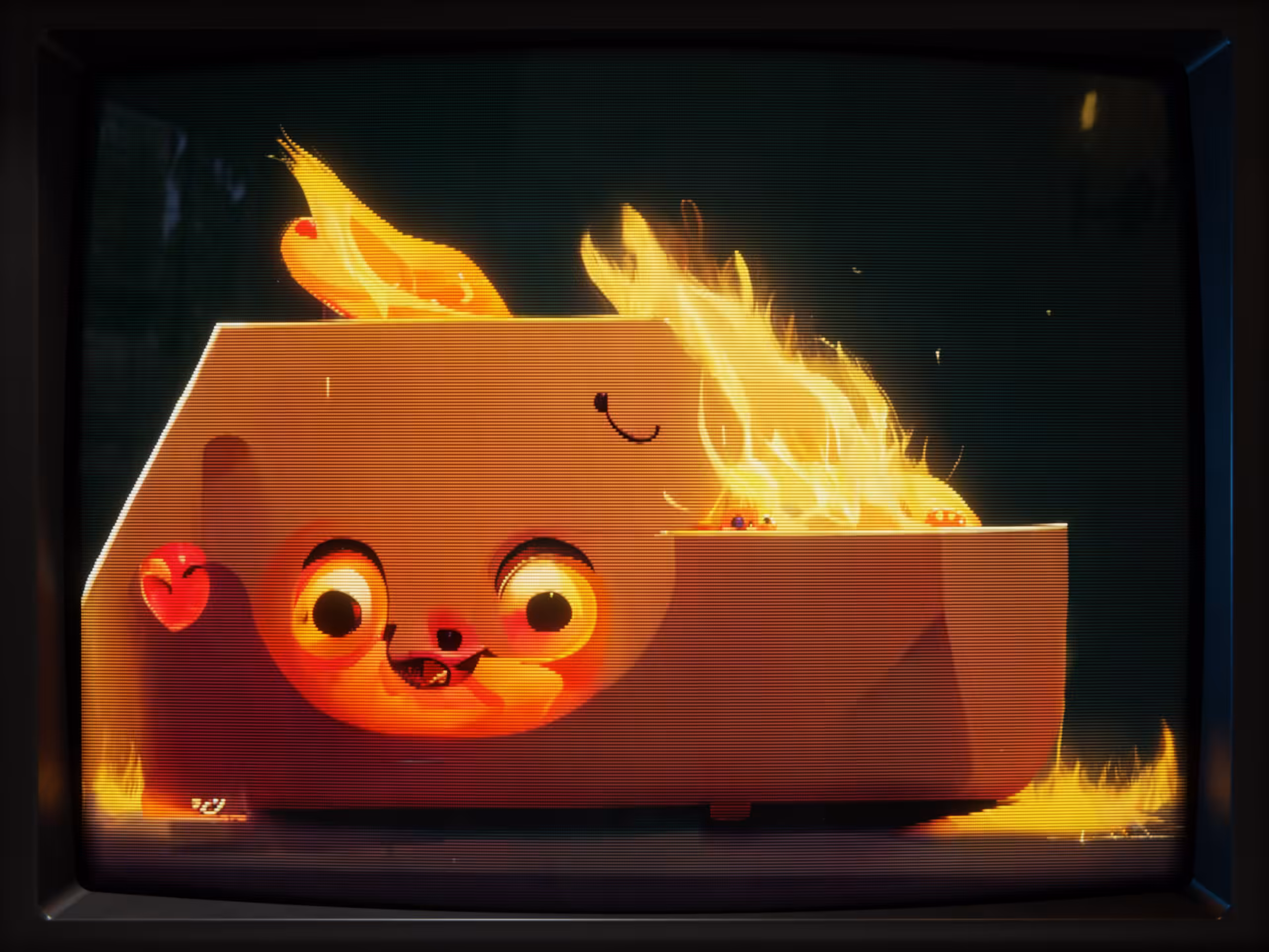 Adorable Dumpster Fire