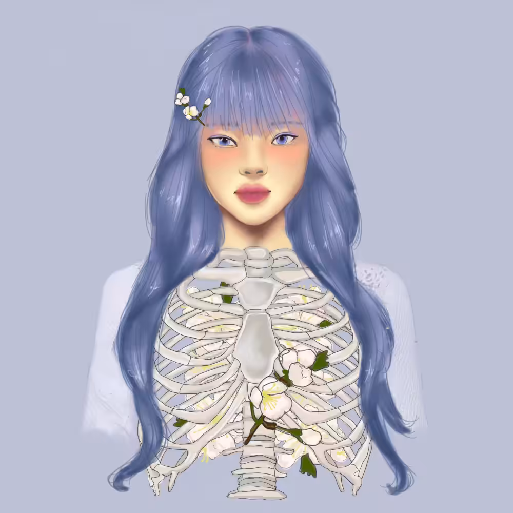 Blooming Skeleton 07