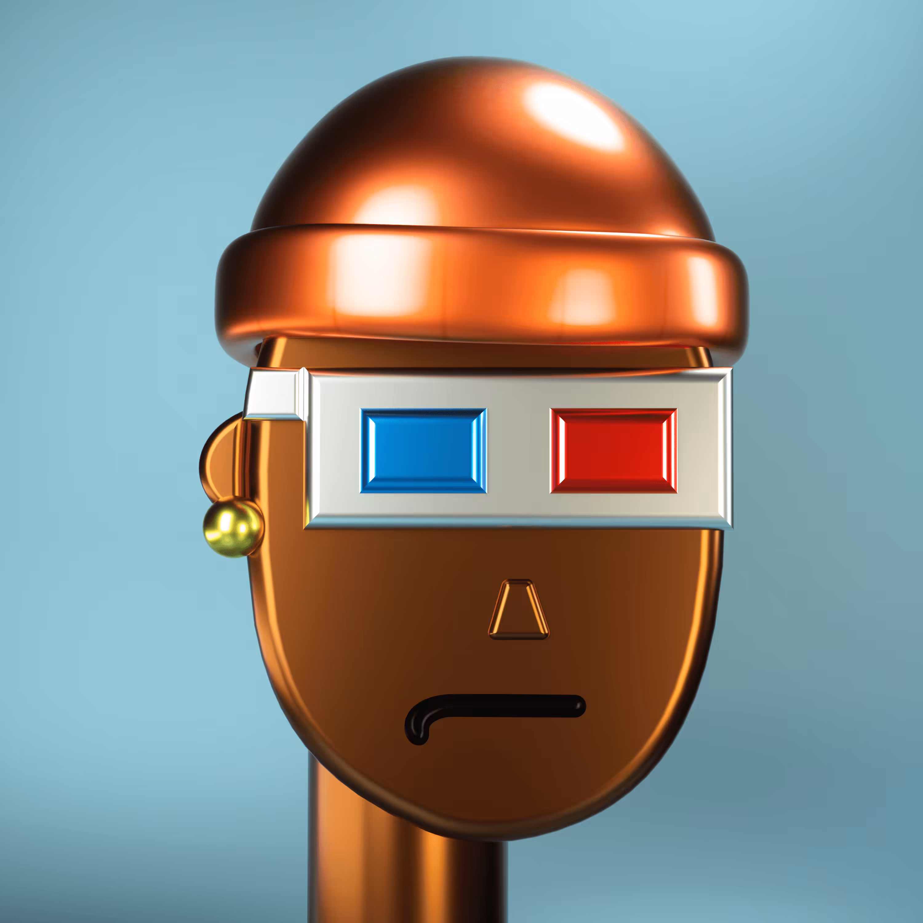 3D Chrome Punk #0924