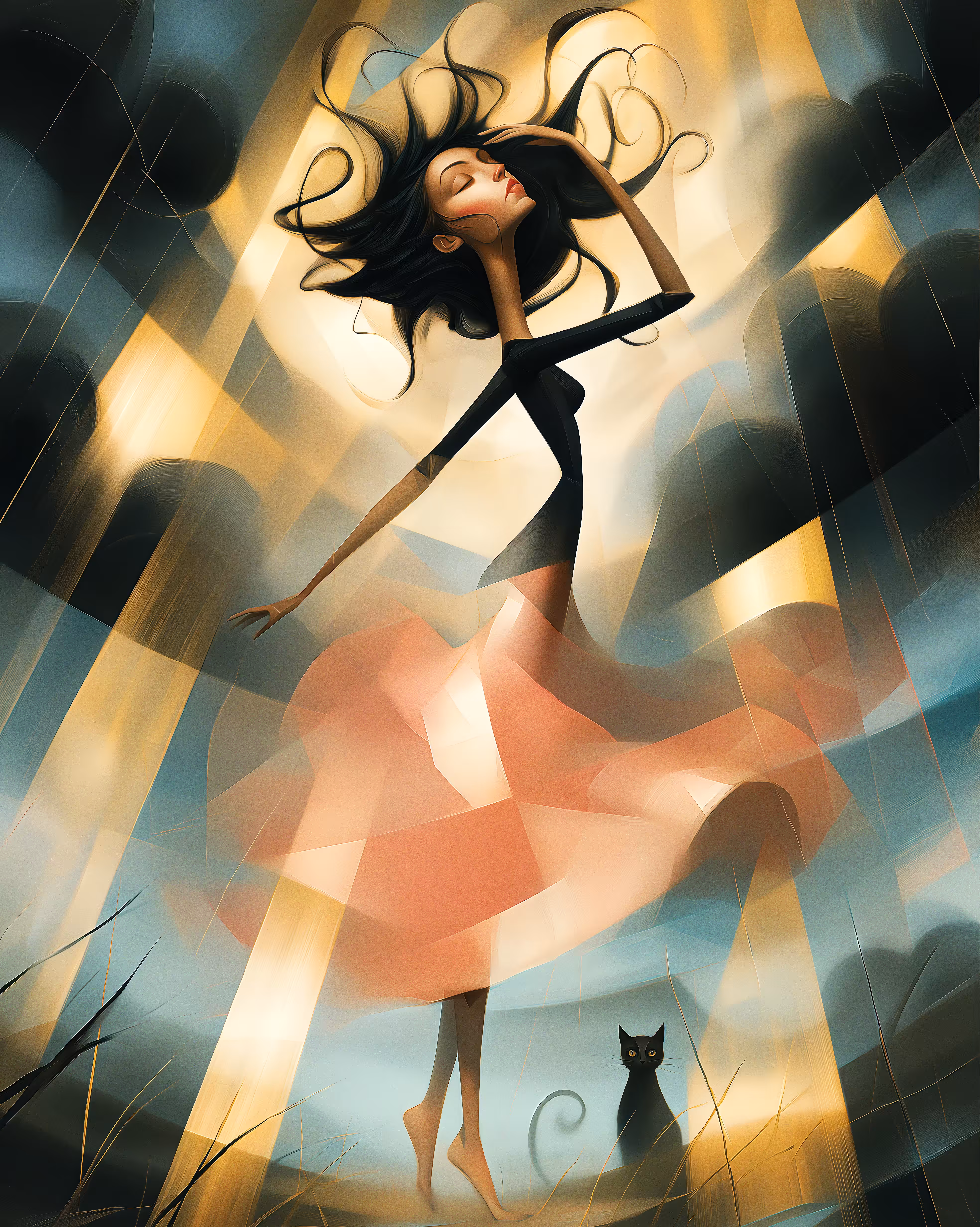 Sun‑Rain Reverie. 