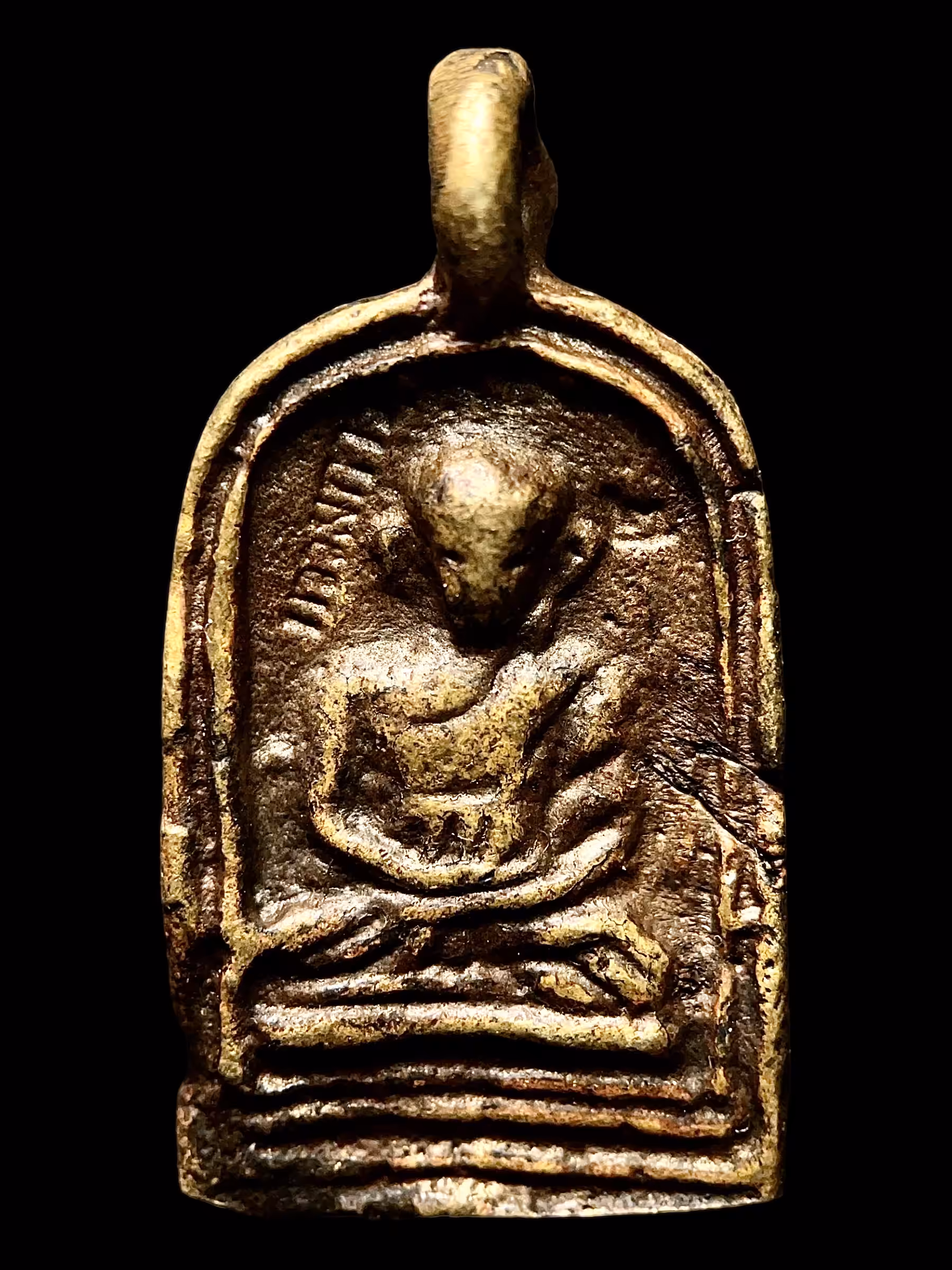 Beer Amulet: Lo Luang Pho Plai Wat Kamphaeng