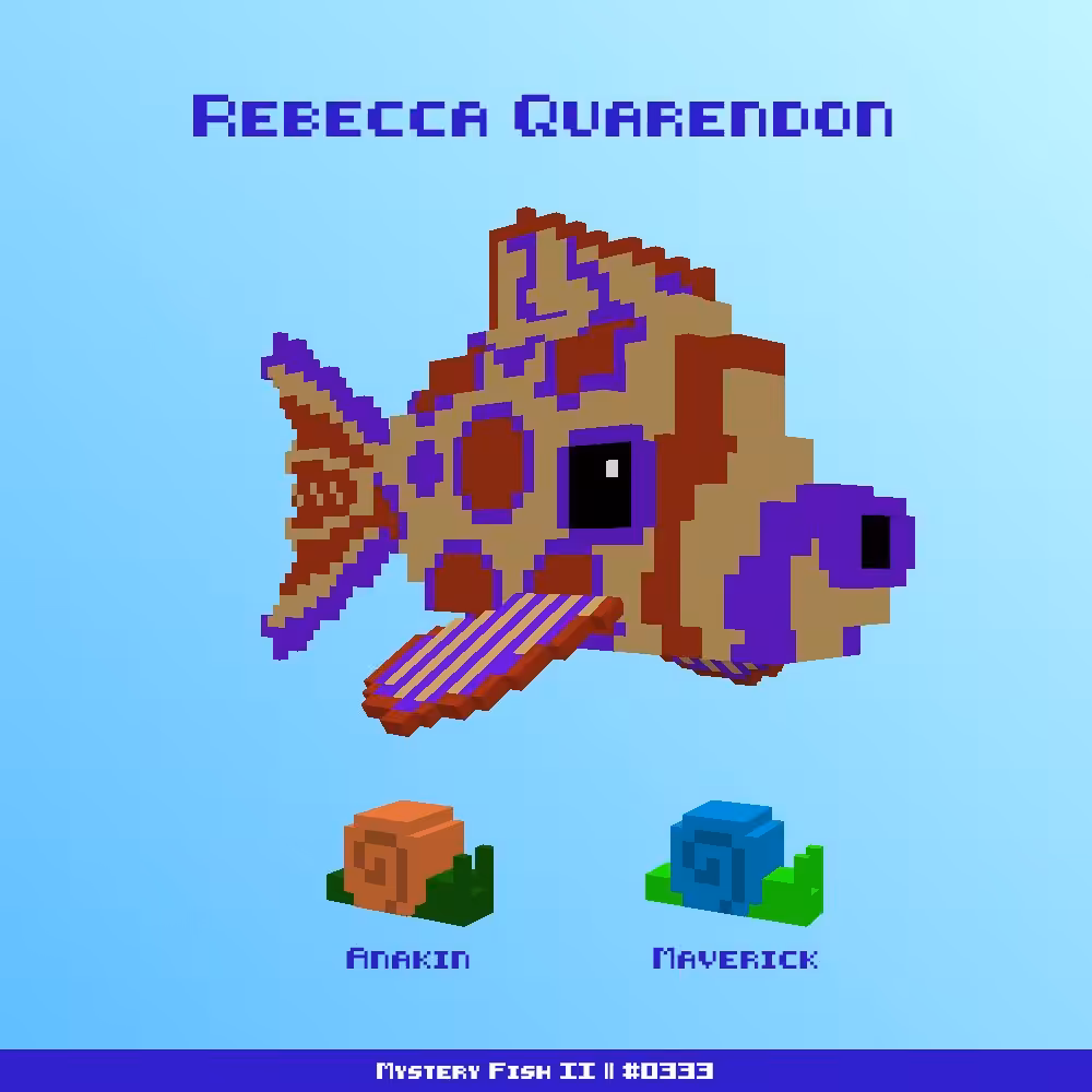 Rebecca Quarendon :: Mystery Fish 0333/1000