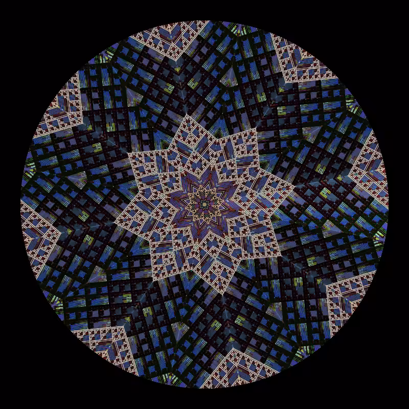 Binary kaleidoscope #30