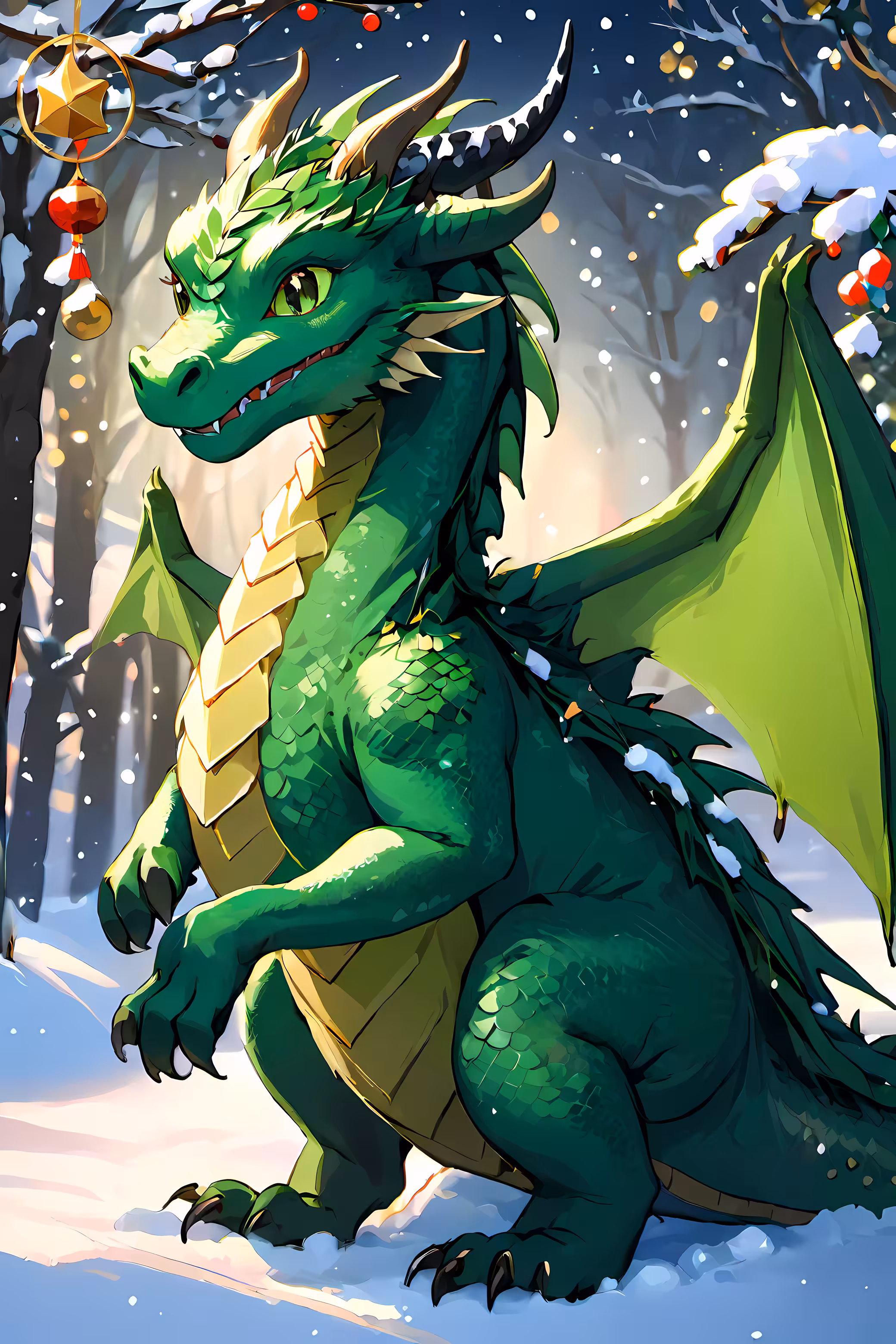 Wings of fire 🔥: Green eyes 💚