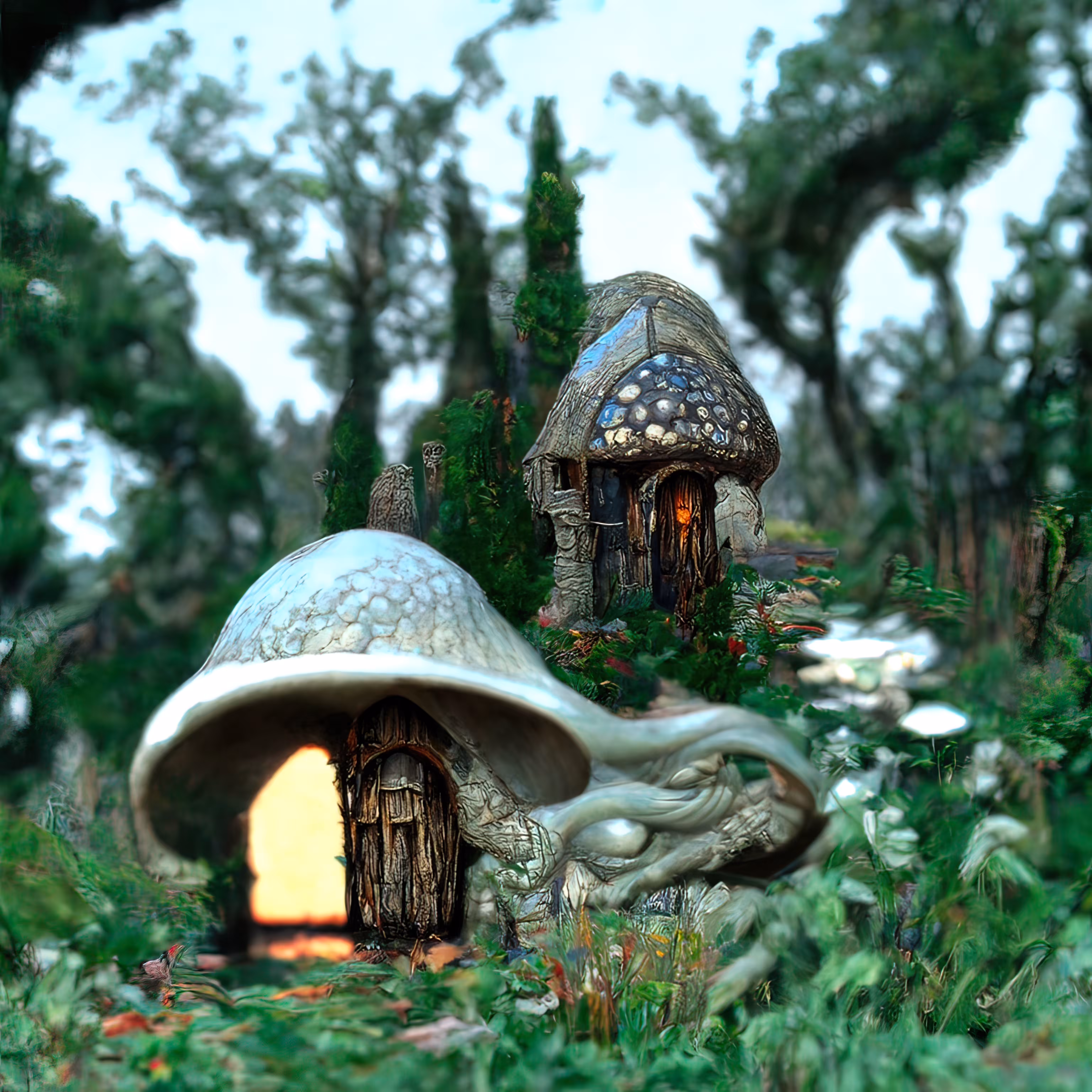 Charming Mushroom Cottage
