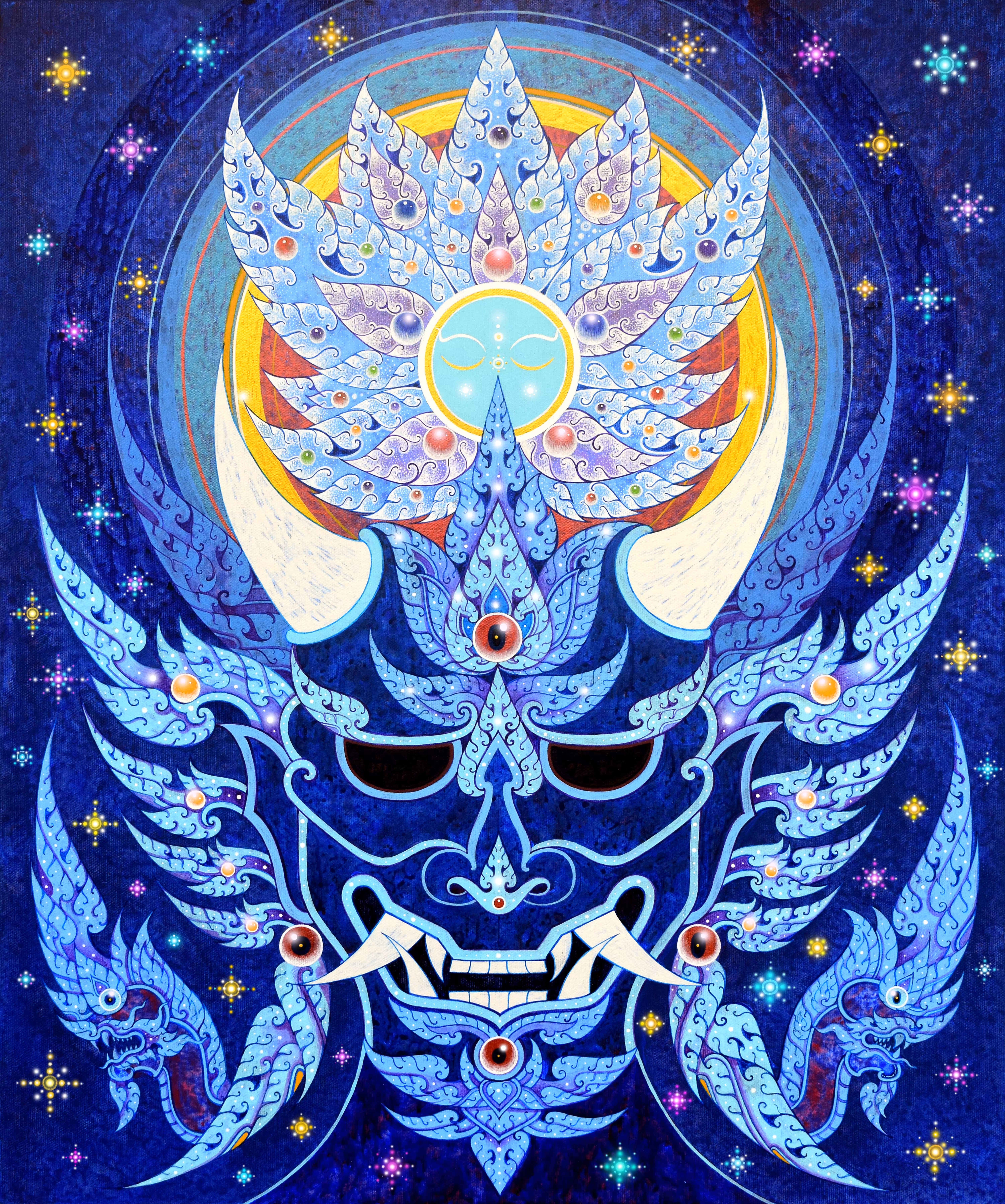 Blue Hannya