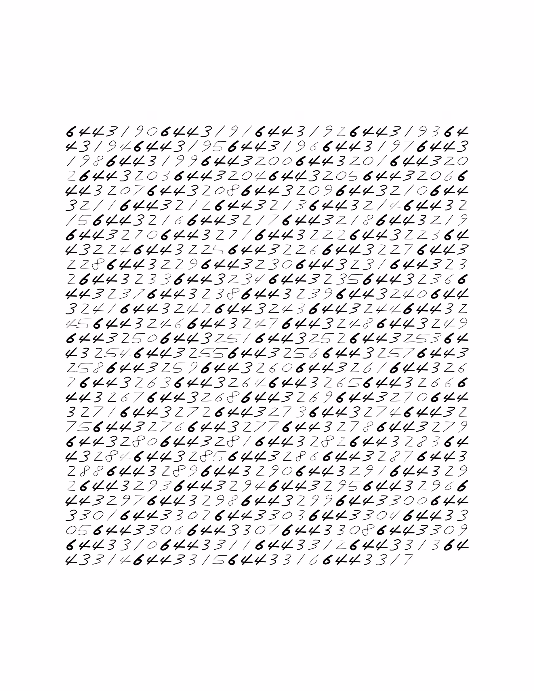 Endless (5,607,250 to Infinity) #2872