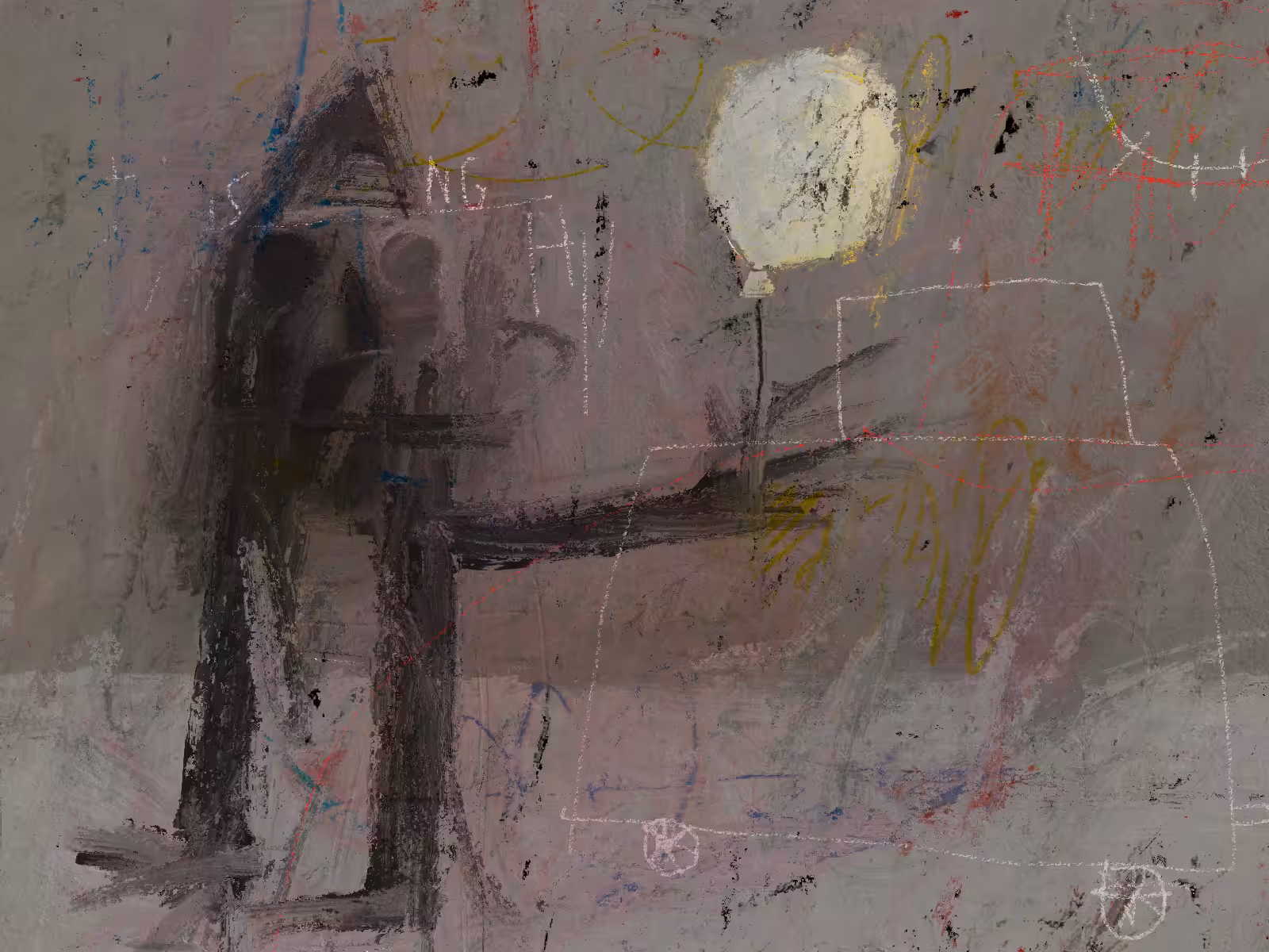 man with the baloon