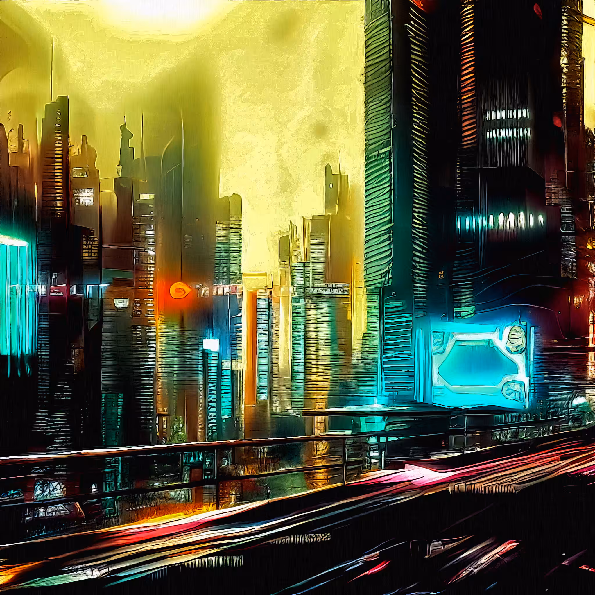AI Cities: Punkcity 10