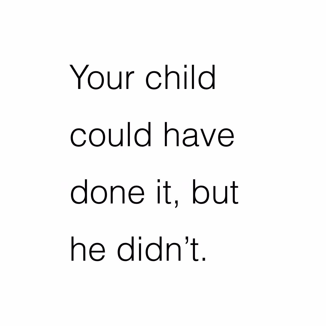 Untitled Sentence Still #2