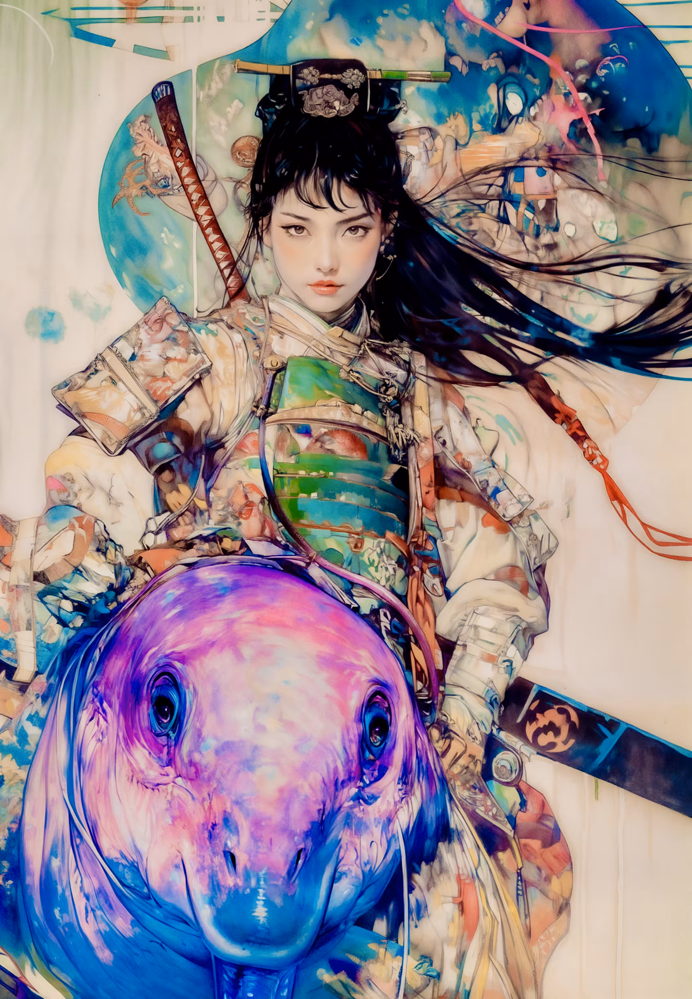 Female Samurai of the Demon Realm