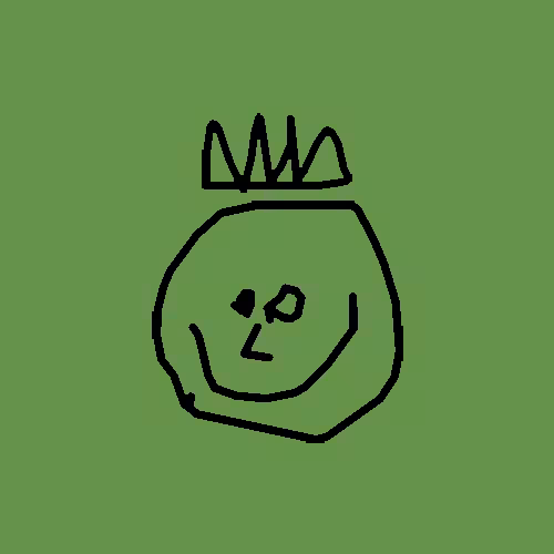 Basquiat Doodles: Basquiat #147