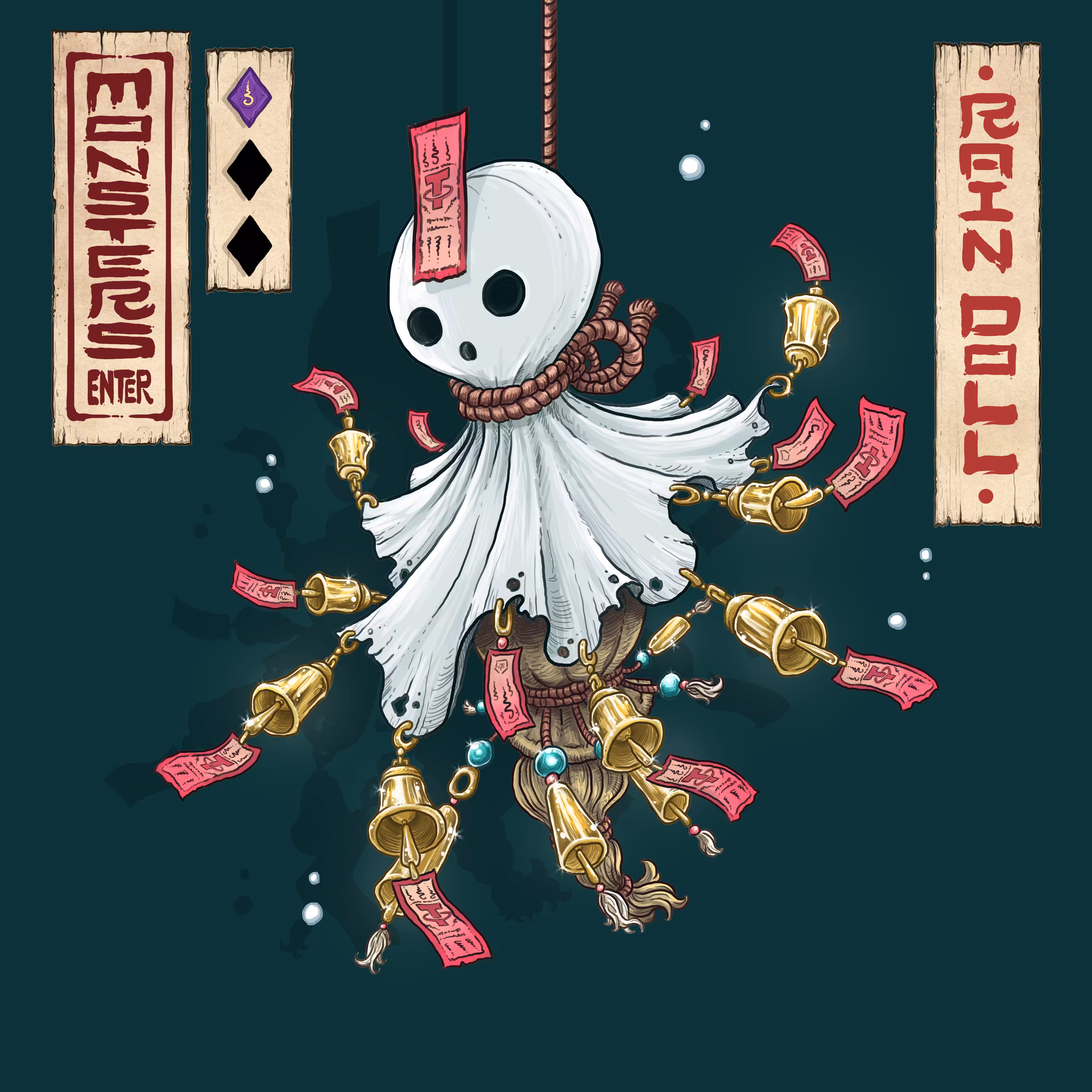 MONSTERS ENTER #017 - Rain doll