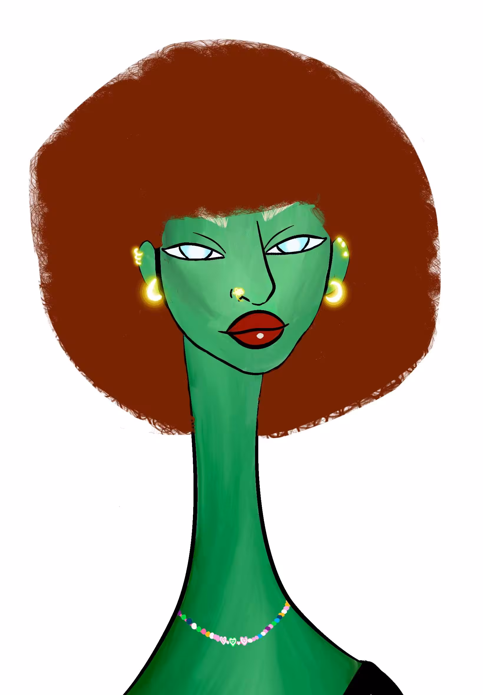 Long Neckie Ladies: Long Neckie Lady #267