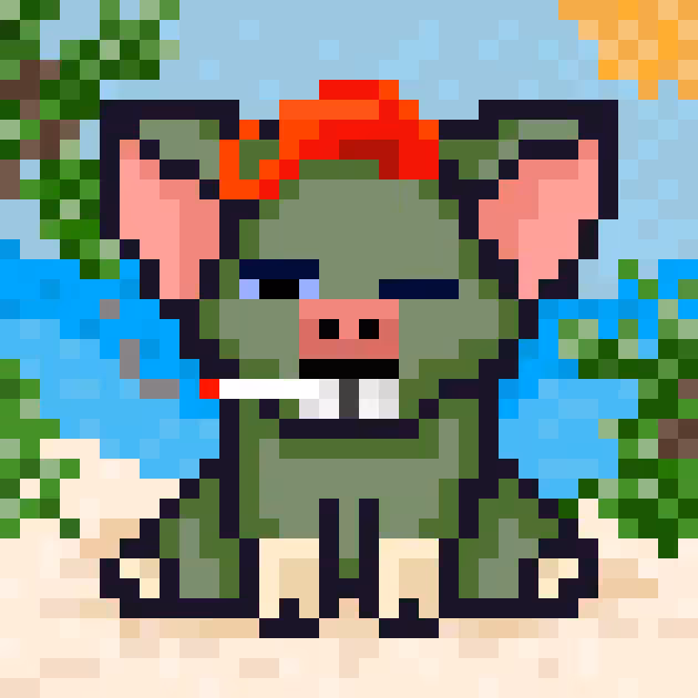 Punk Pig #00171