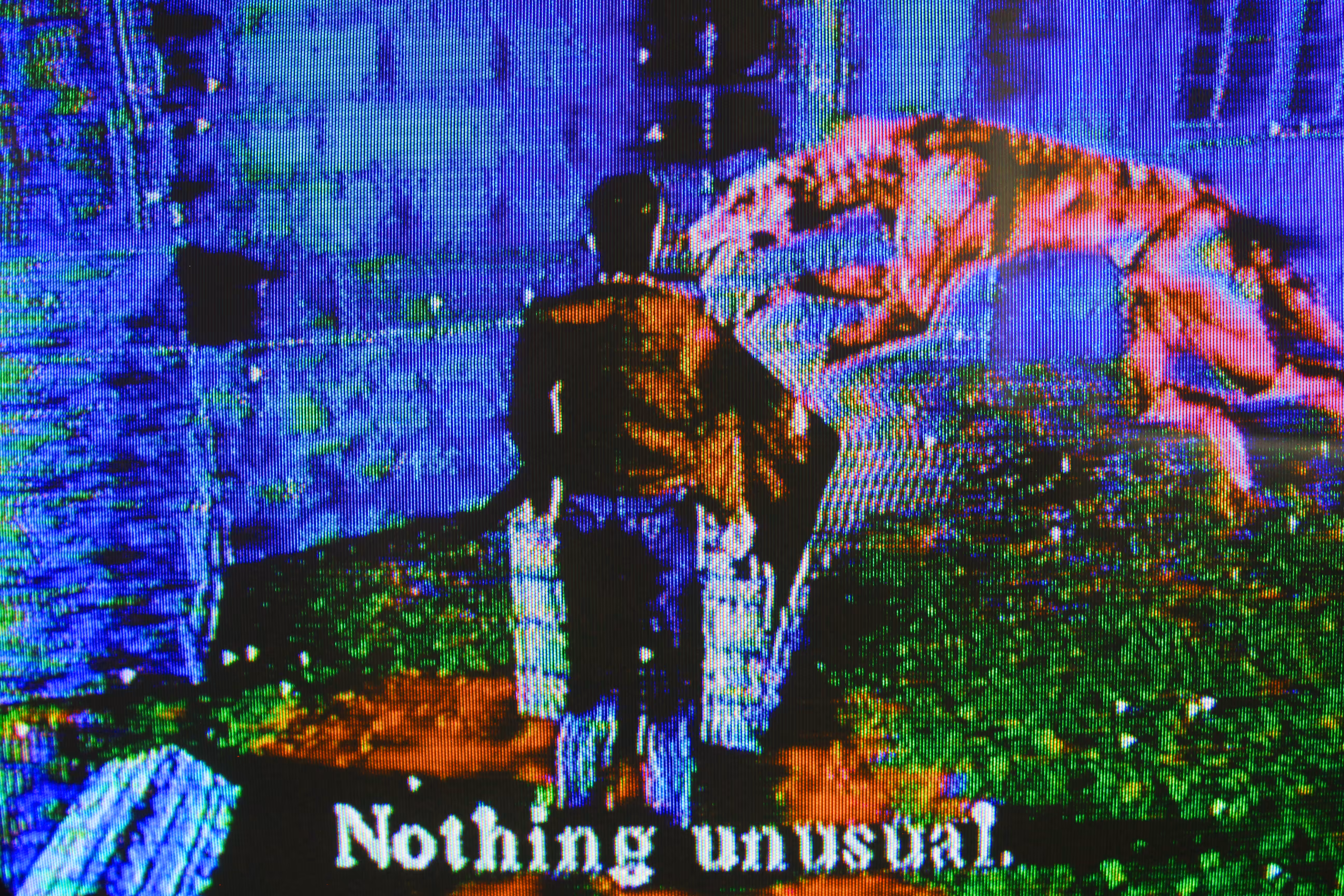 Nothing unusual.
