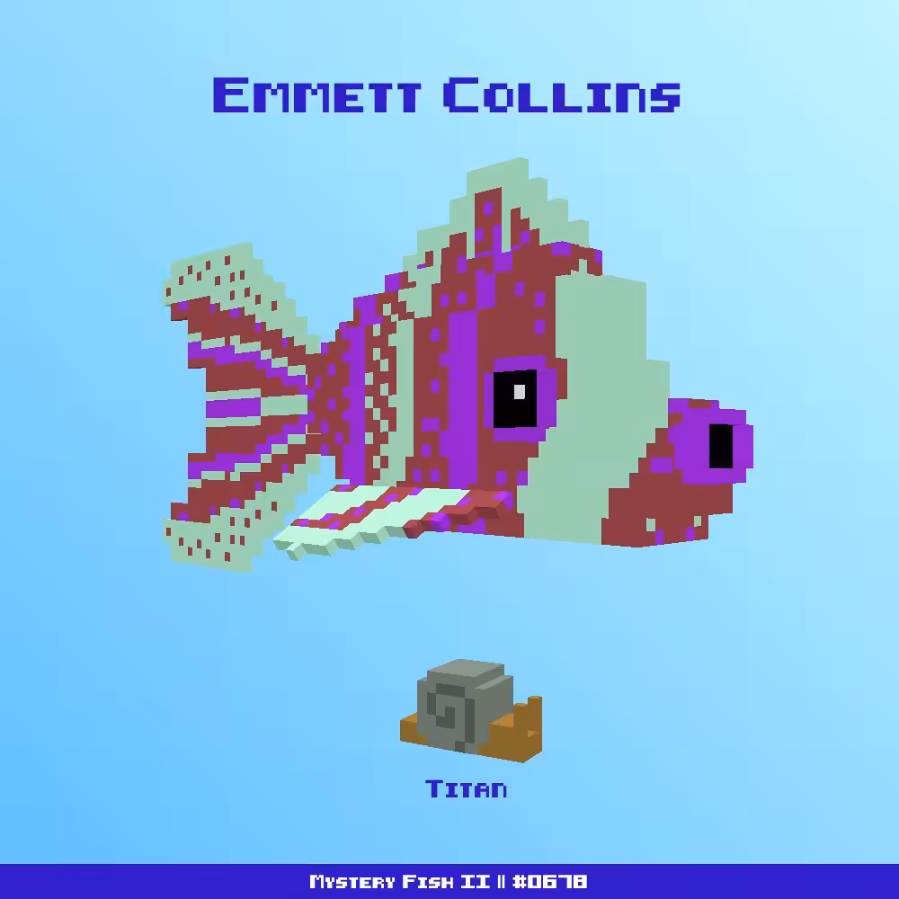 Emmett Collins :: Mystery Fish 0678/1000 