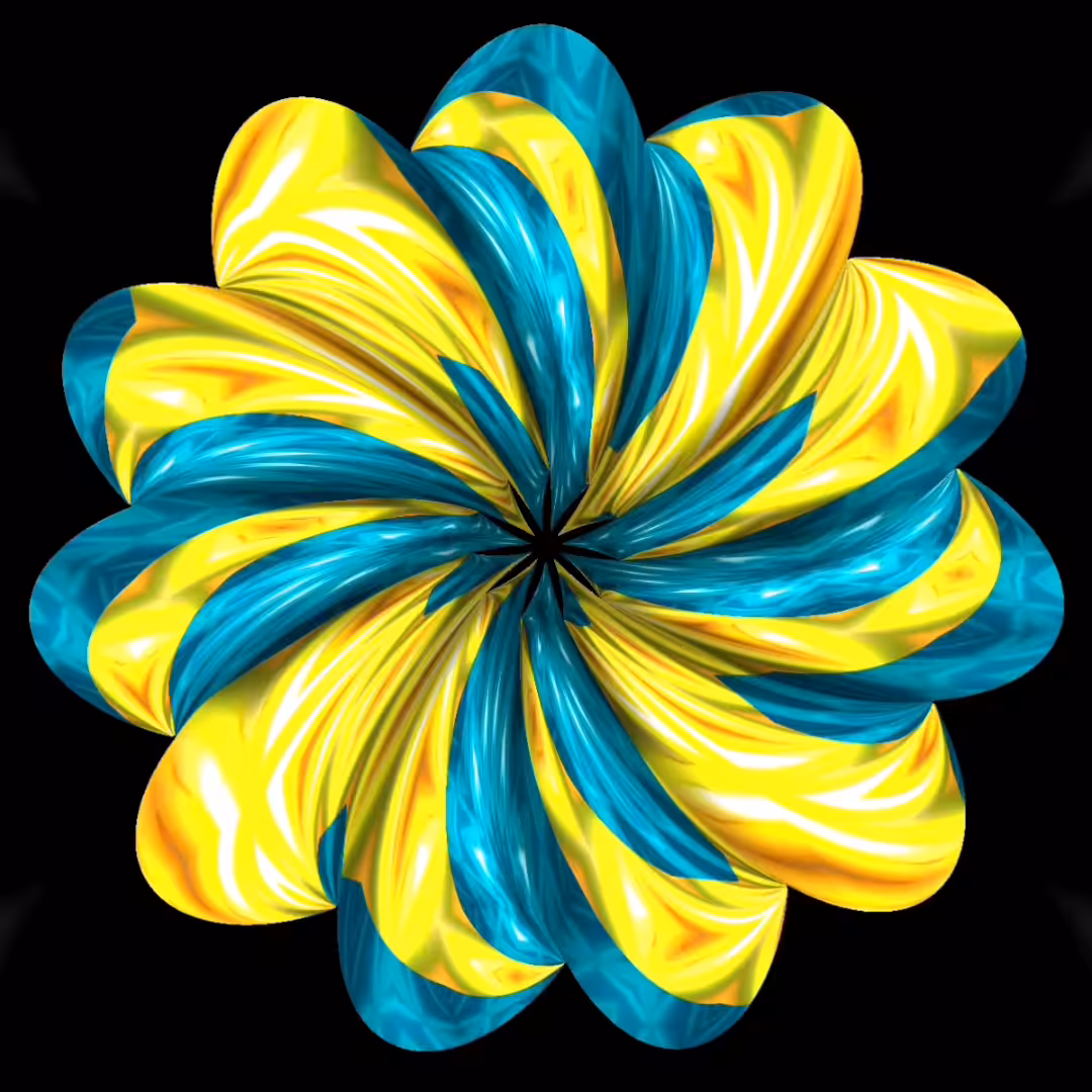 Teal B Yellow D Harmony