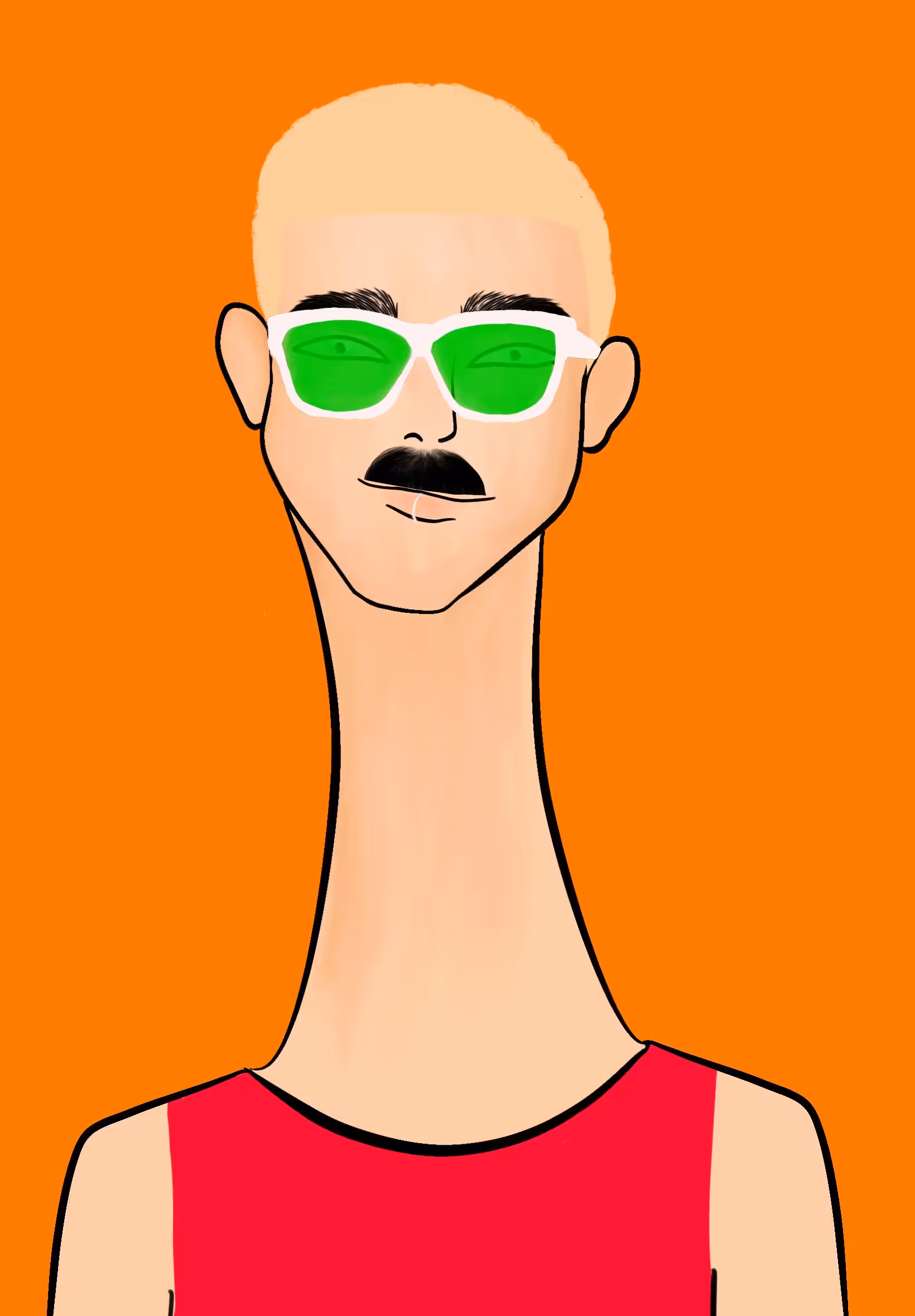 Long Neckie Fellas #2073