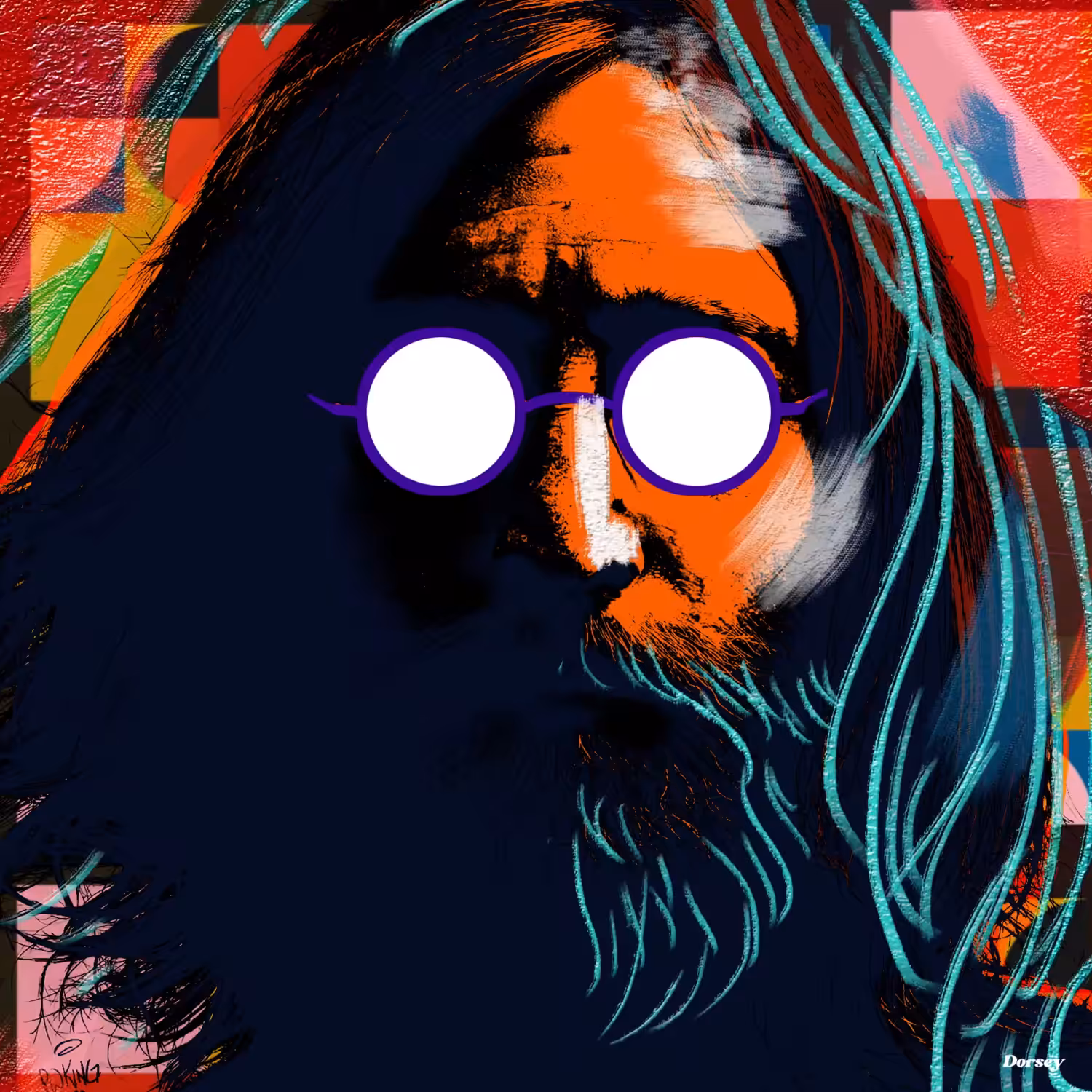 John: Glitch Portrait