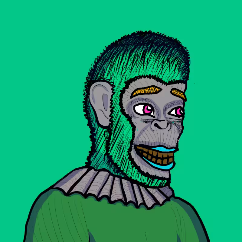 Clown Ape Club Tezos Ultra Superior-CACTUS #29