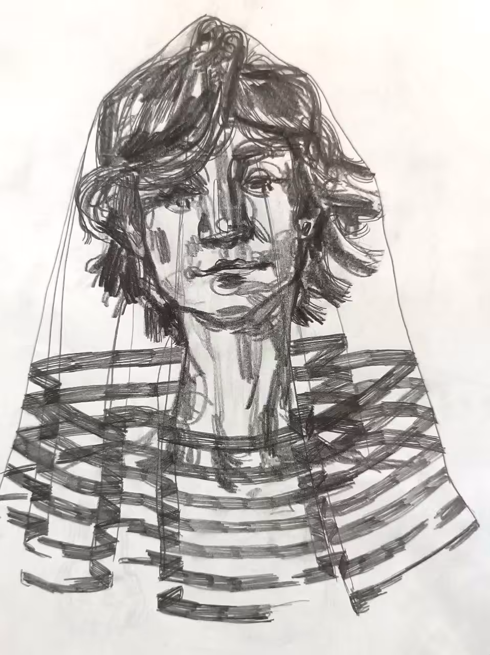 Striped bride
