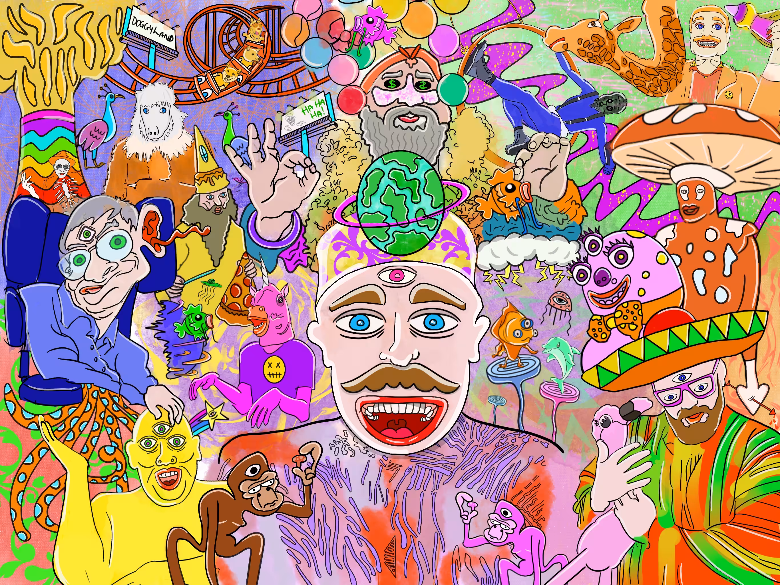 Vibrant Influences of Disillusion and Grandeur