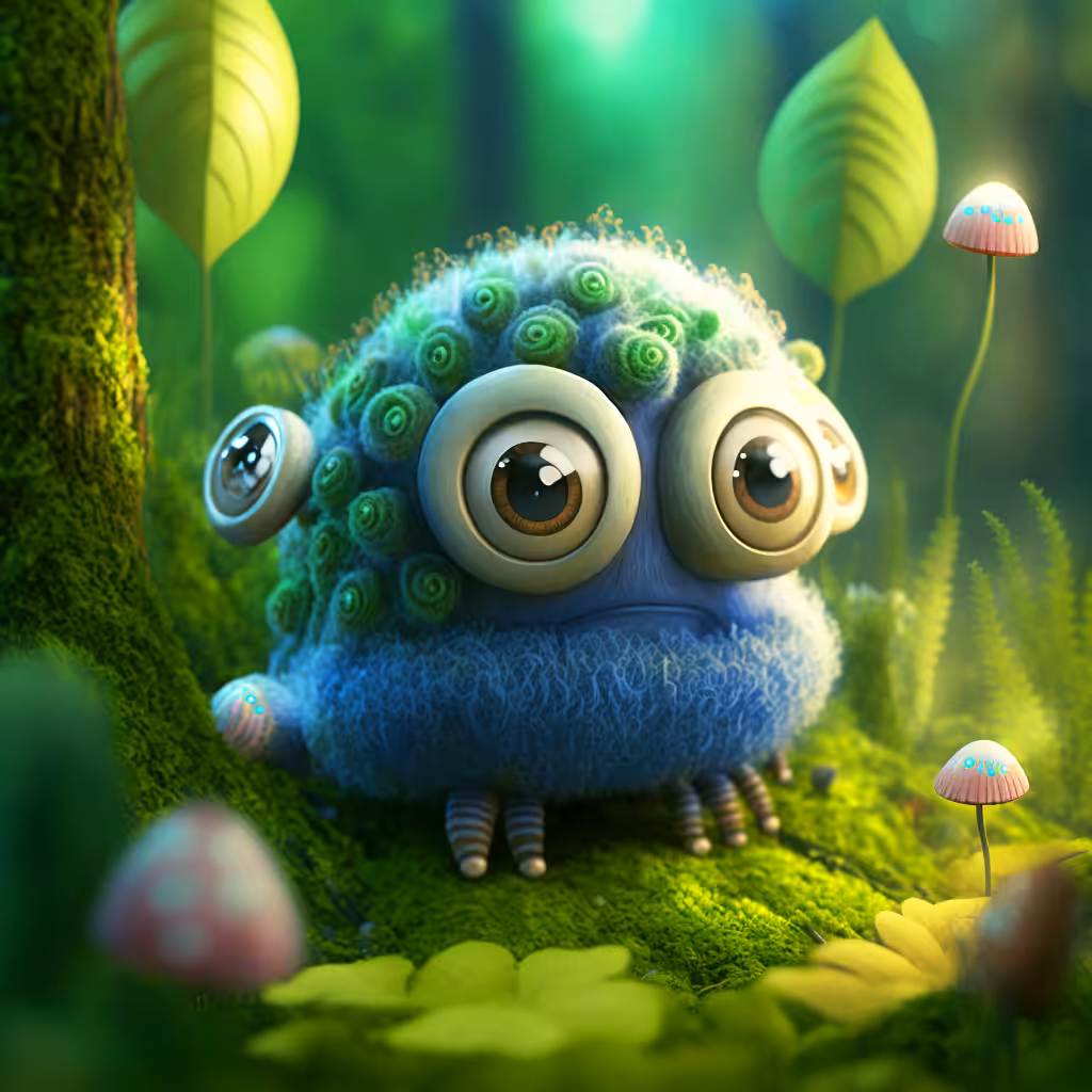 Mossy Monster №6