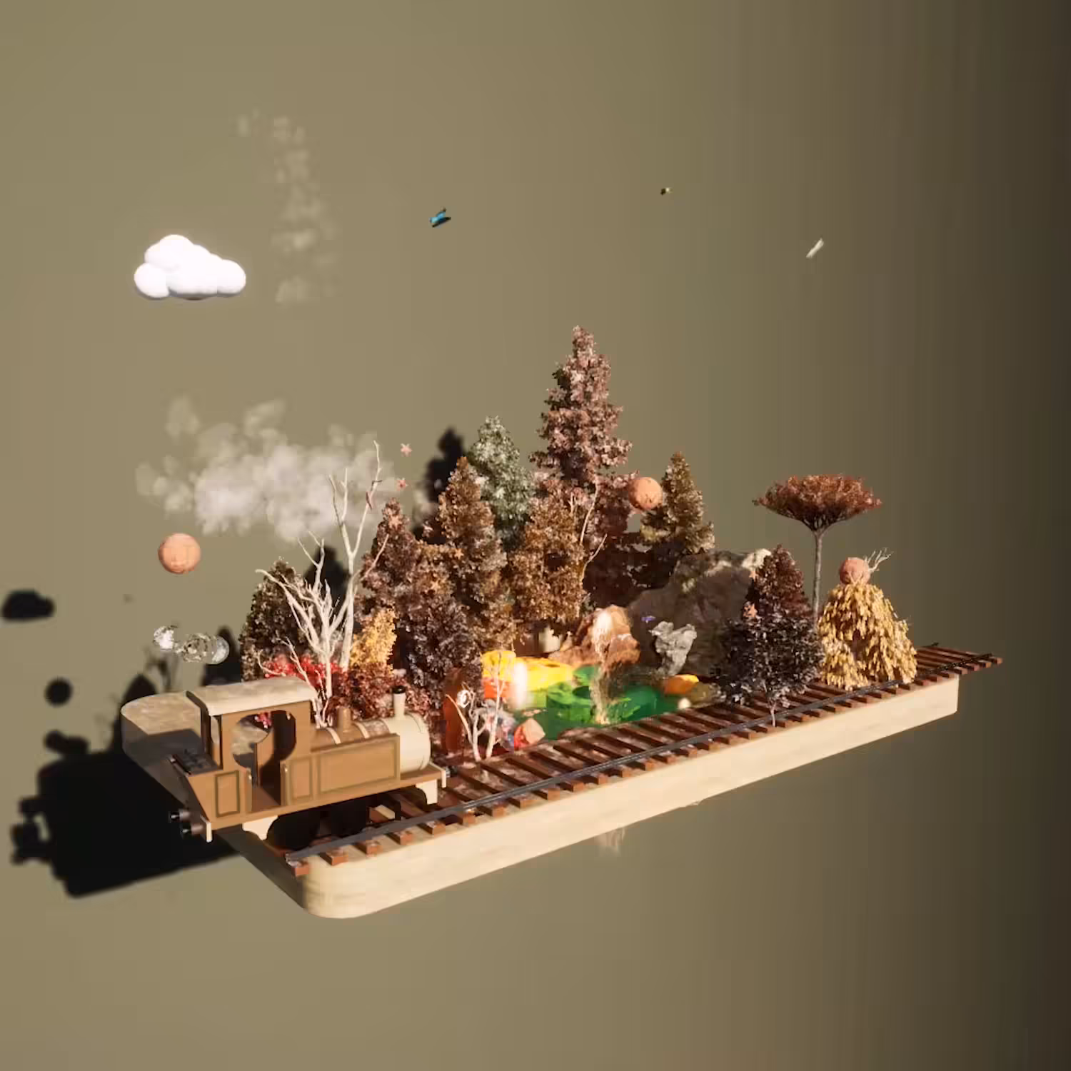 Train Garden on your Phone
