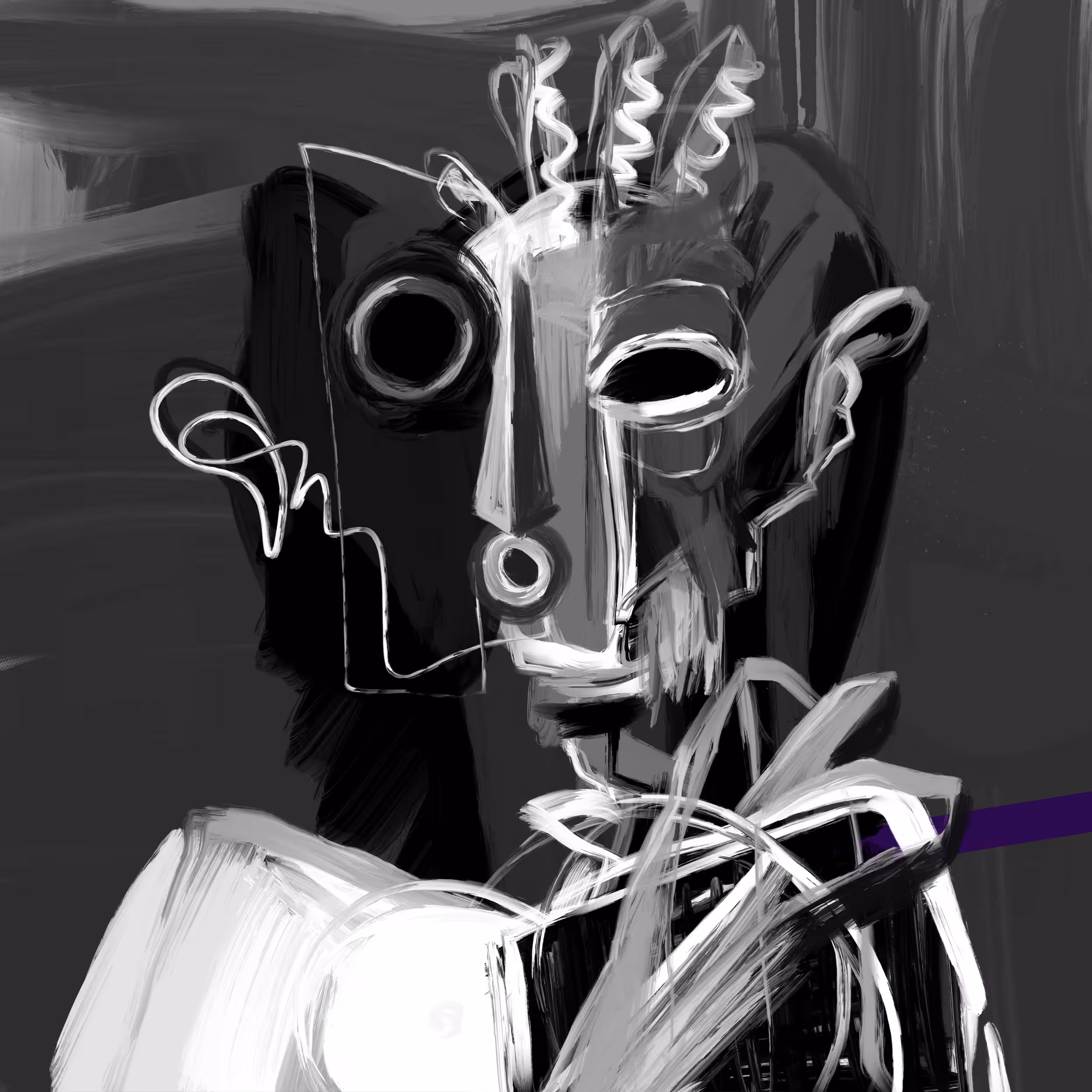 The Unknown Painter (Silver) #102