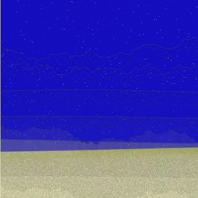 Glitched Mountains GT #208