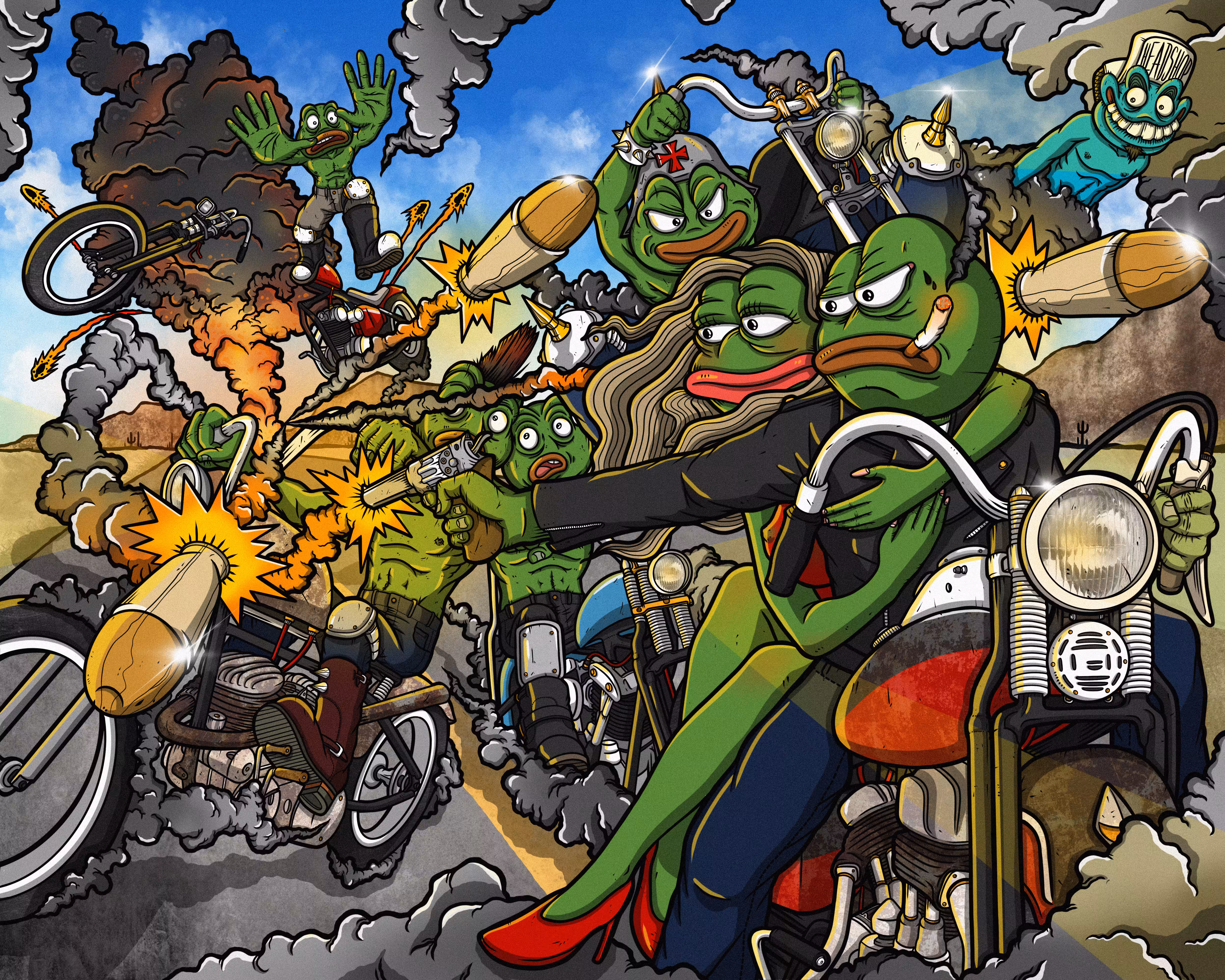 WAR OF STREET PEPE UNIVERSE 