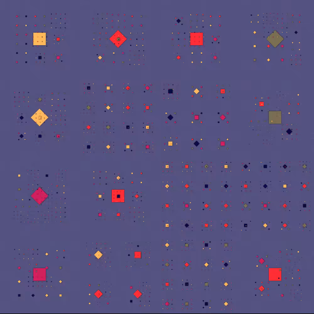 Square pattern v2 #20