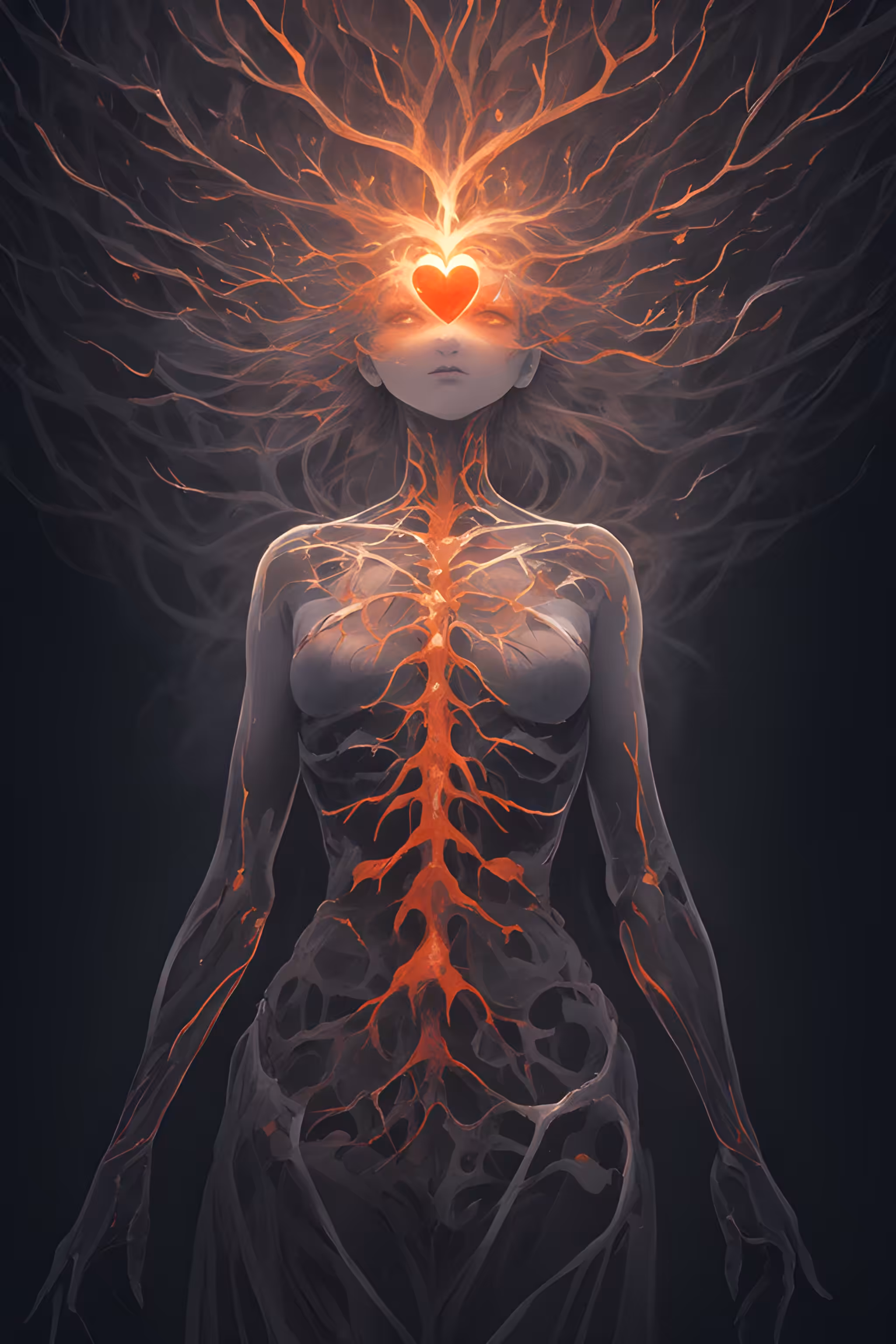 The flow within