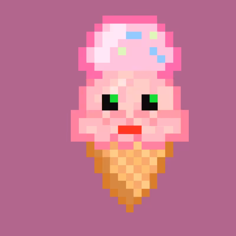 Pixel Ice cream #16