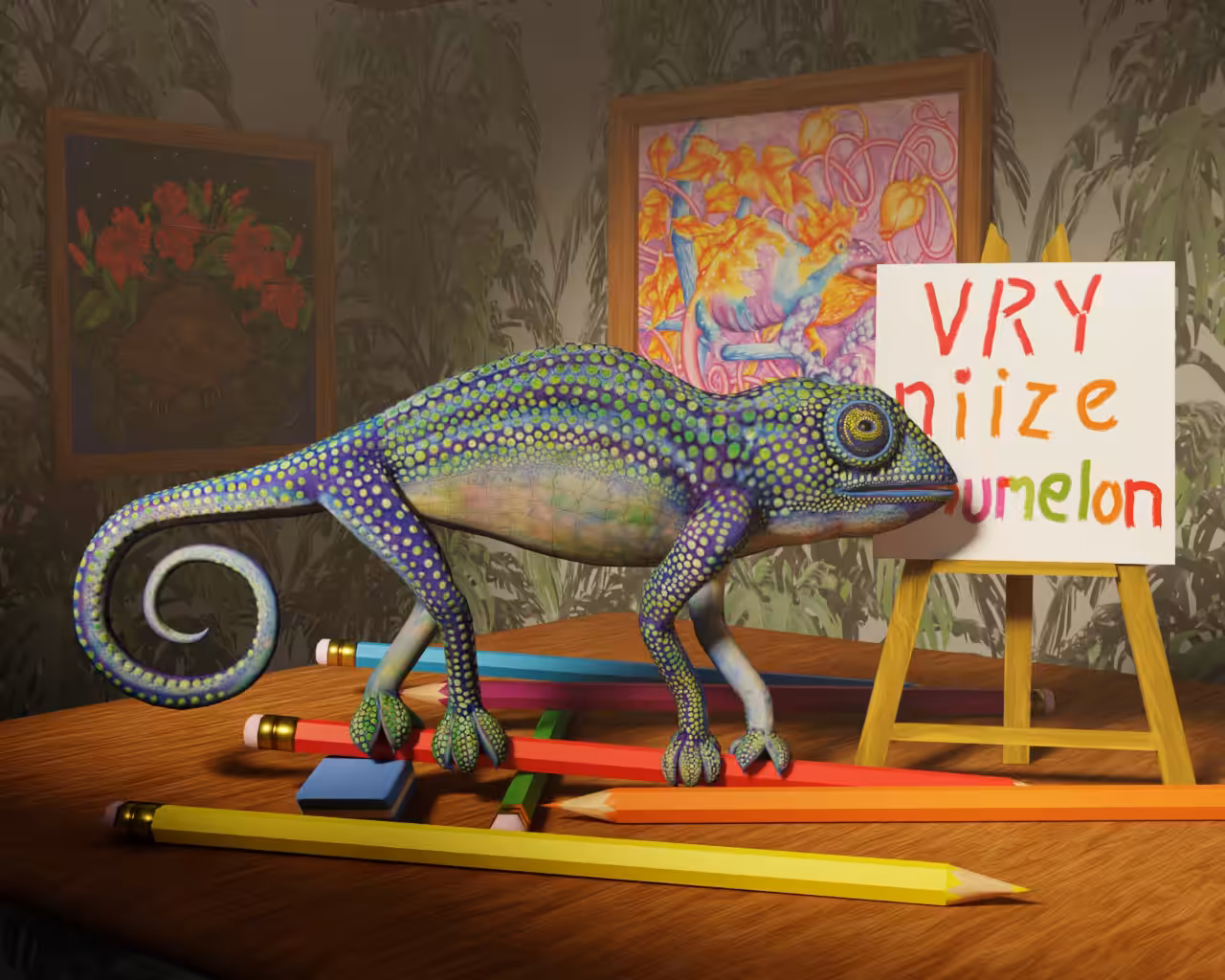 Good Morning Chameleon	