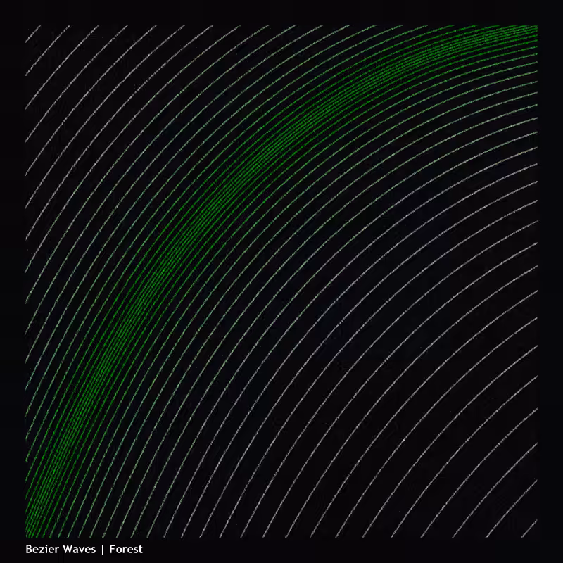 Bezier Waves #9