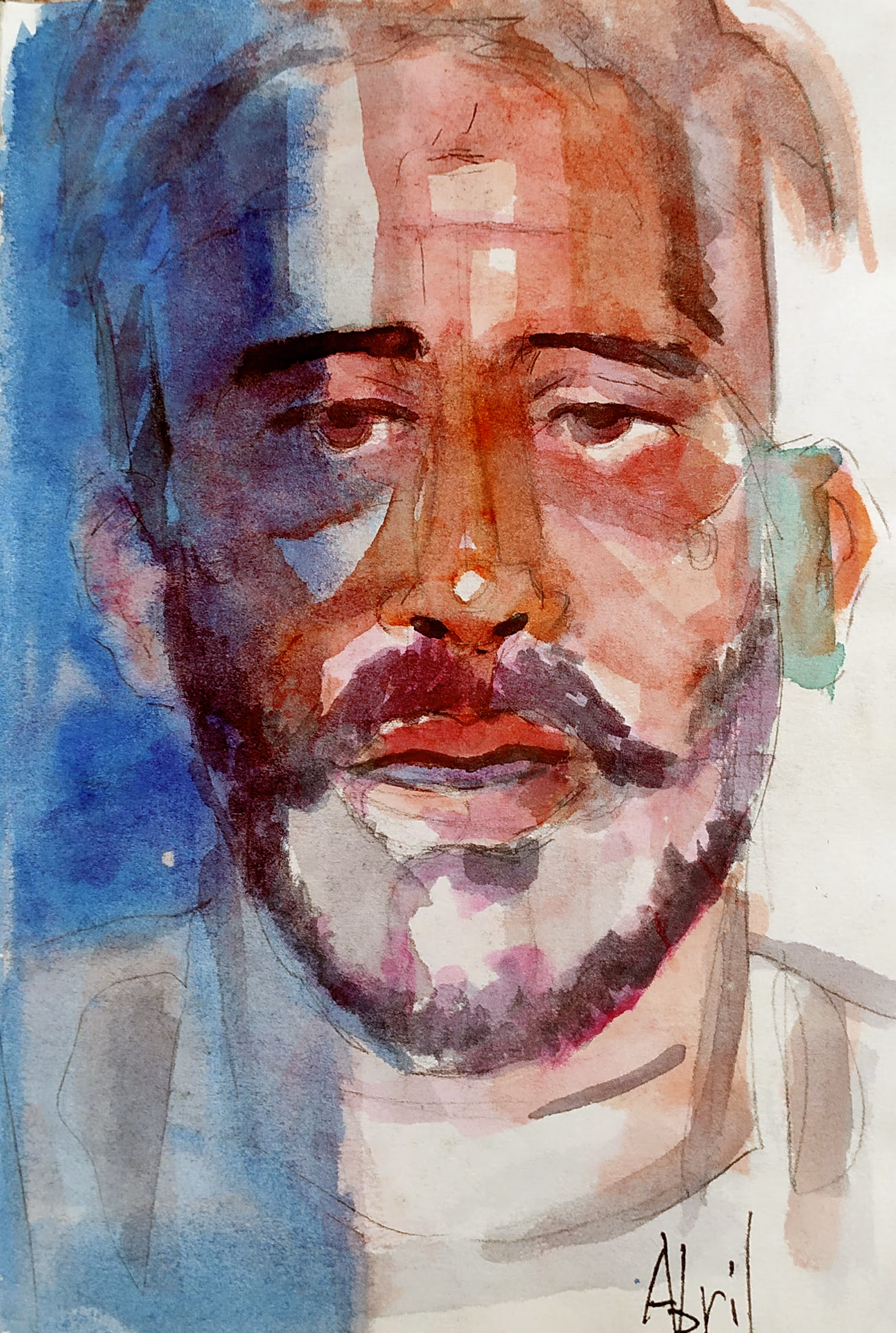 April Self Portrait