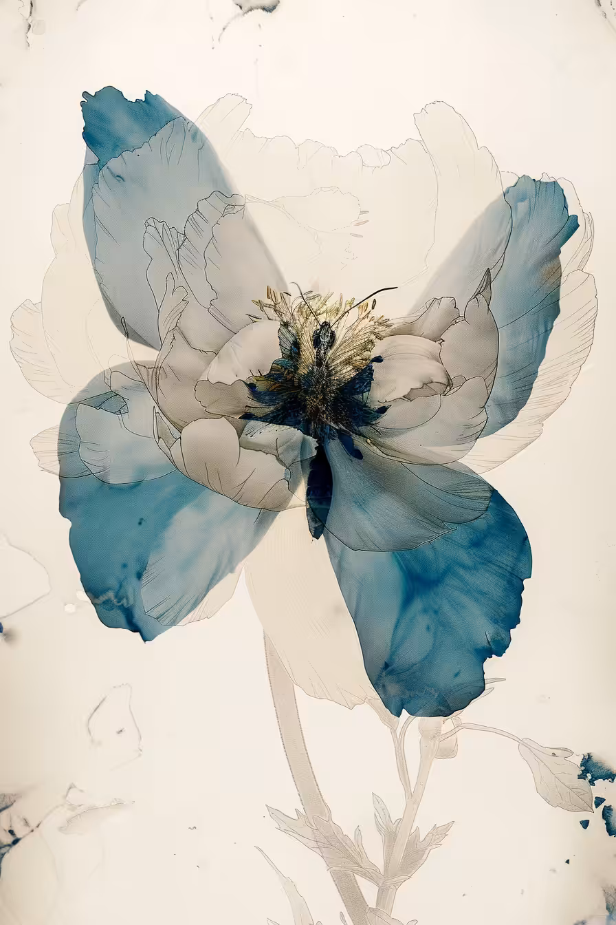 Blur Fleurs  - for The 'Book of Wings', new chapter #13