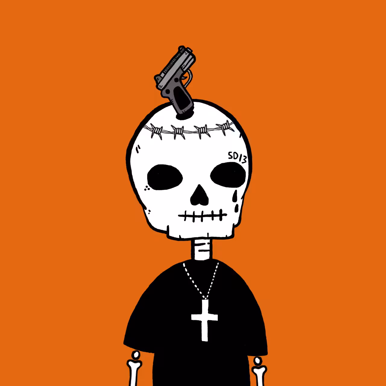 #027 Skeledude 13