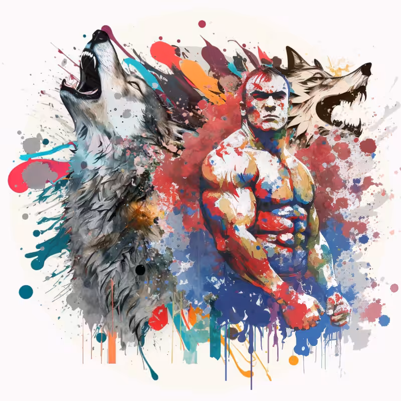 The Wolf and The Wrestler Bloke #11