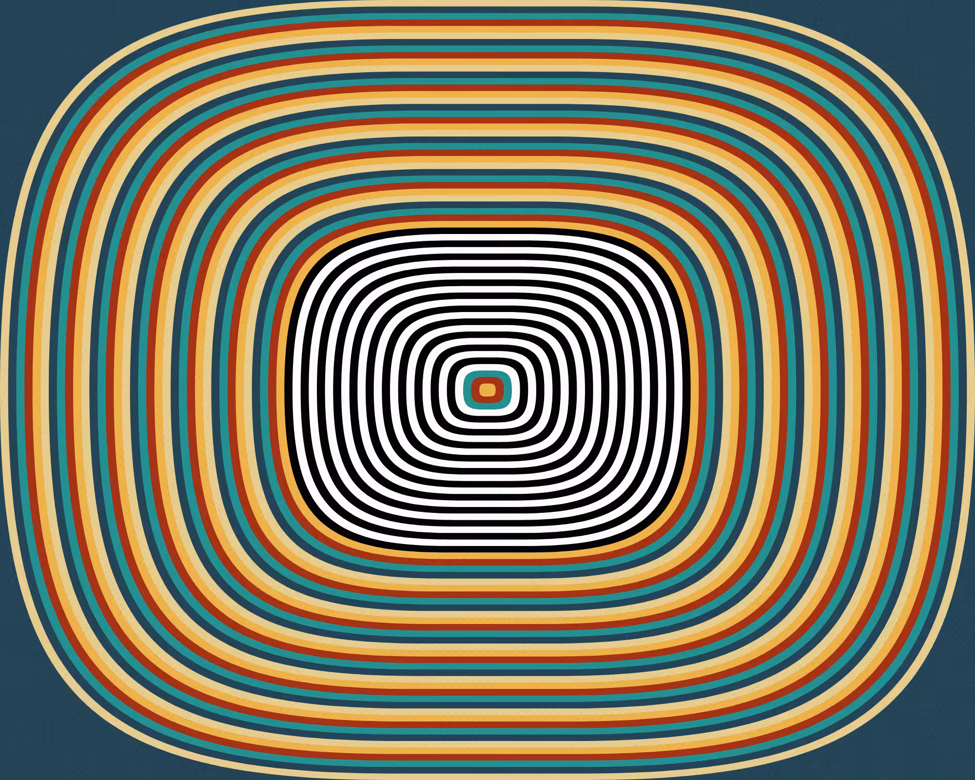 Alternating bands of color #163