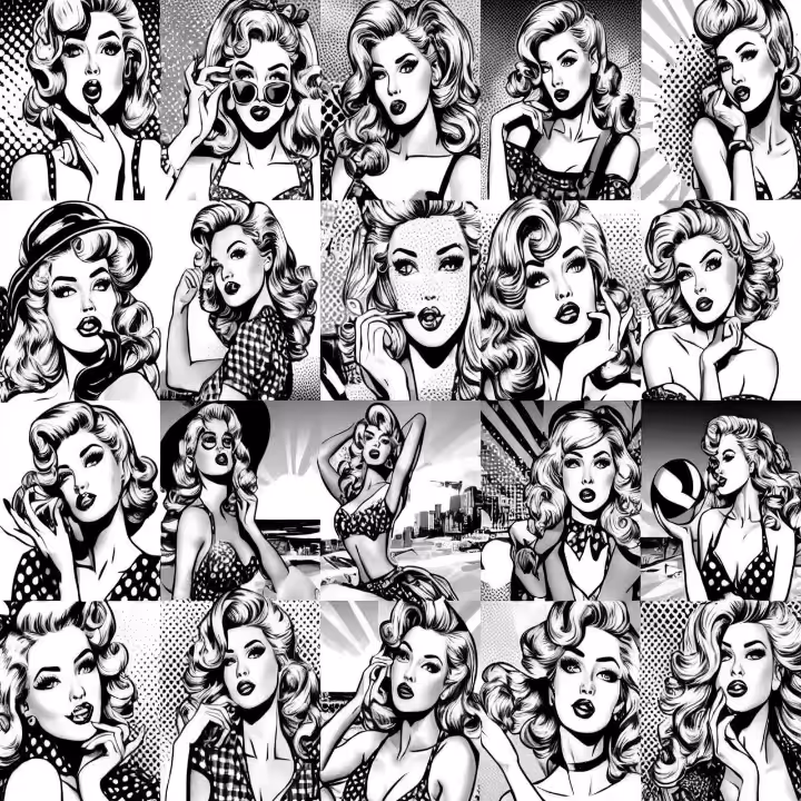 5x4 : 20 pinups