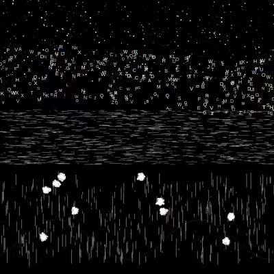 at night by the lake #4