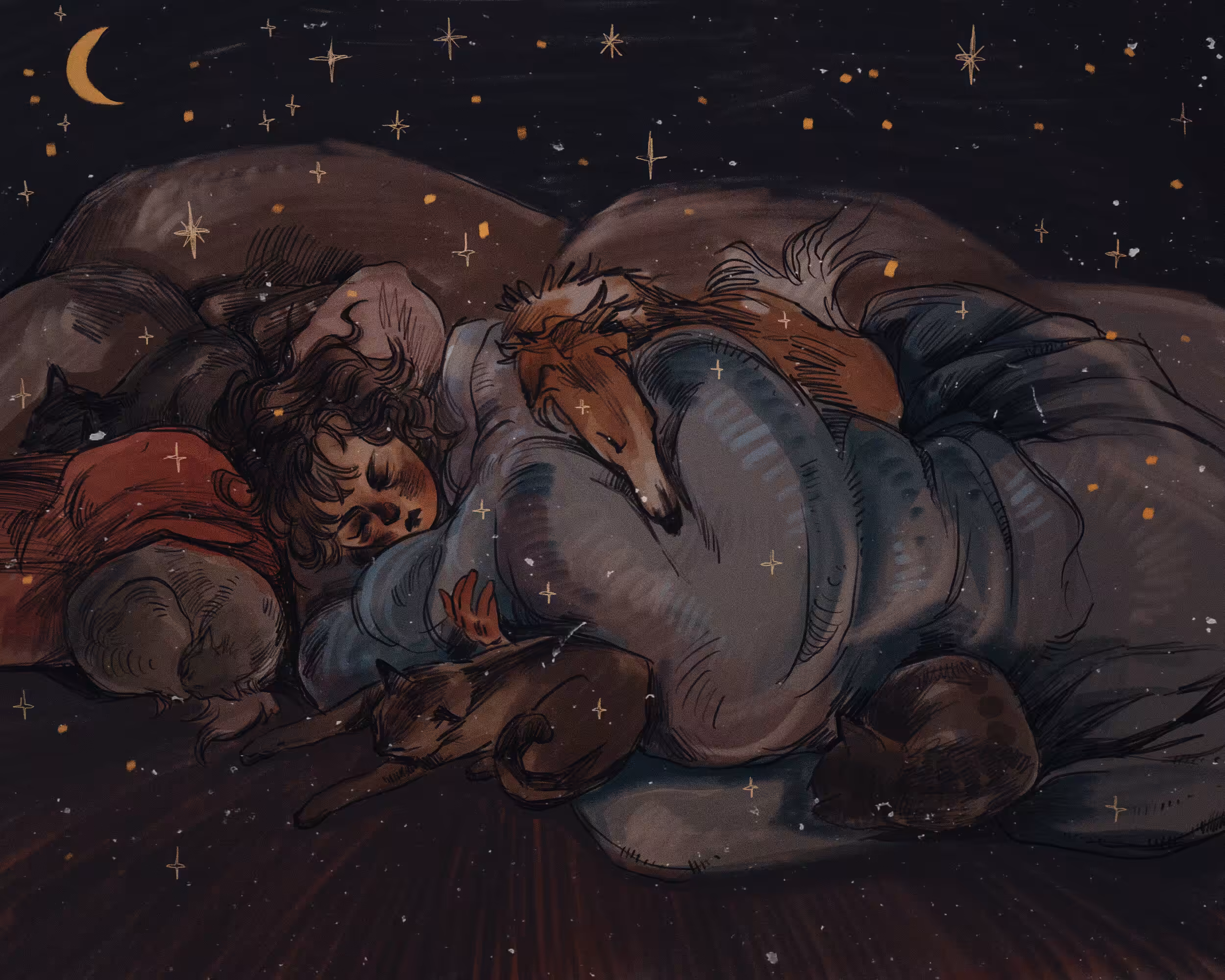 night over the children