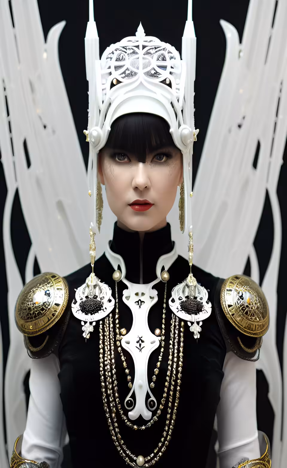Fashion art gallery: Black and White style #78