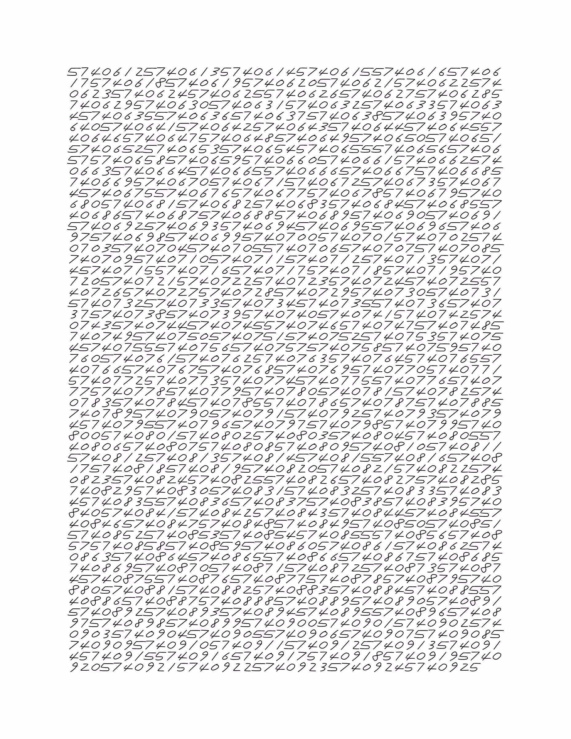 Endless (5,607,250 to Infinity) #437